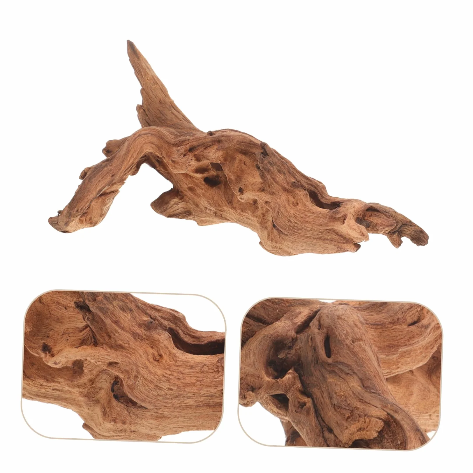 HANABASS Tronco per Acquario Decorazione In Legno Morto Artigianato In Stile Naturale