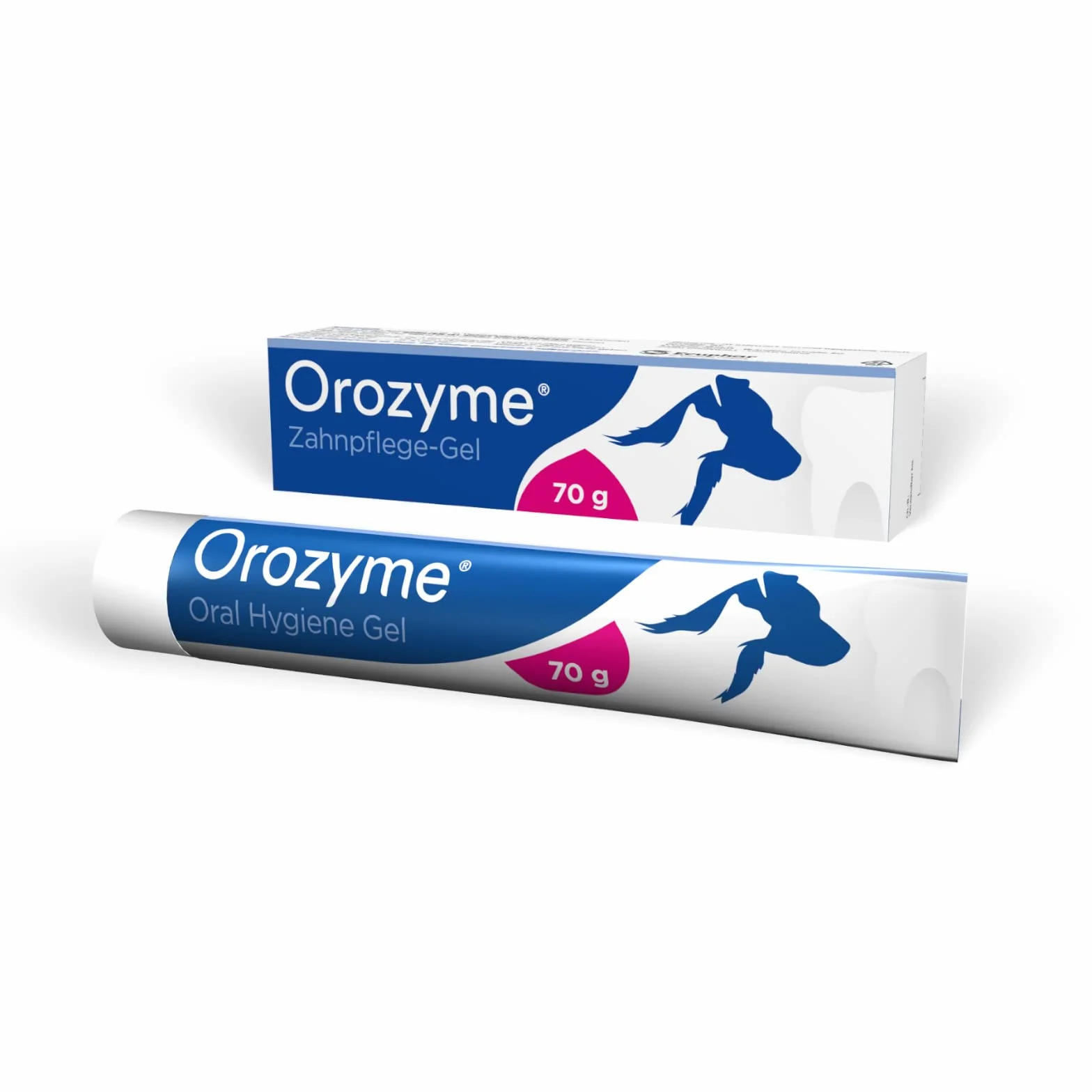Ecuphar Gel dentale | 70 g | Gel dentale per cani e gatti | Per la cura quotidiana dei denti | Contro la placca, l'alitosi e il tartaro