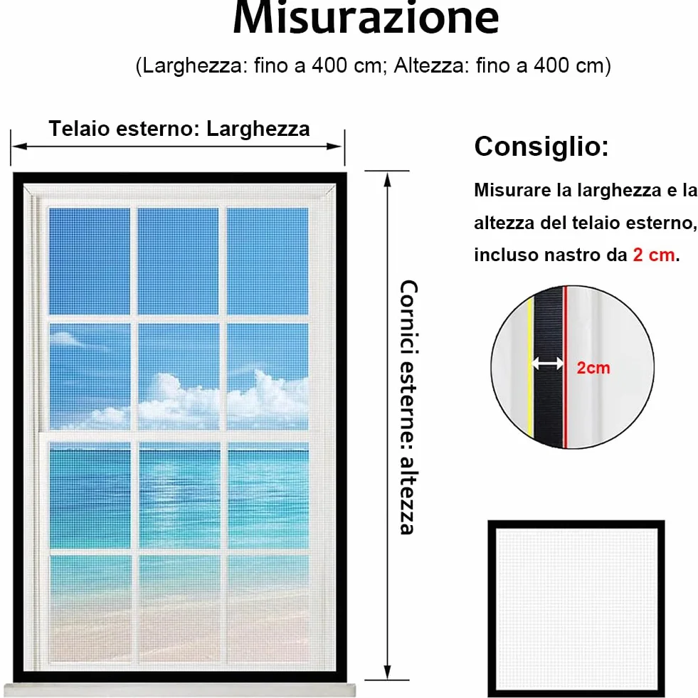 Yuly Zanzariera per finestre per Gatti su Misura, Rete di Protezione per Gatti, reti di Sicurezza per Gatti, zanzariera Anti-zanzare con Cerniera, Aria Fresca, autoadesiva