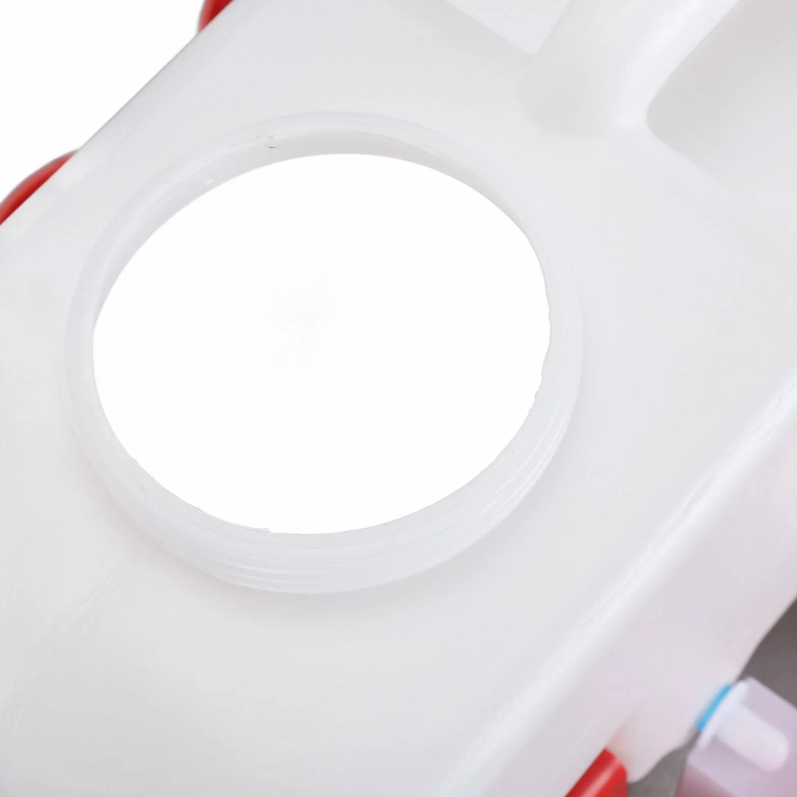 Abbeveratoio per polli di grande capacità da 10 litri, mangiatoia per pollame con 10 tazze d'acqua, distributore automatico di acqua con riempimento dall'alto per oca anatra, (Semiautomatico)