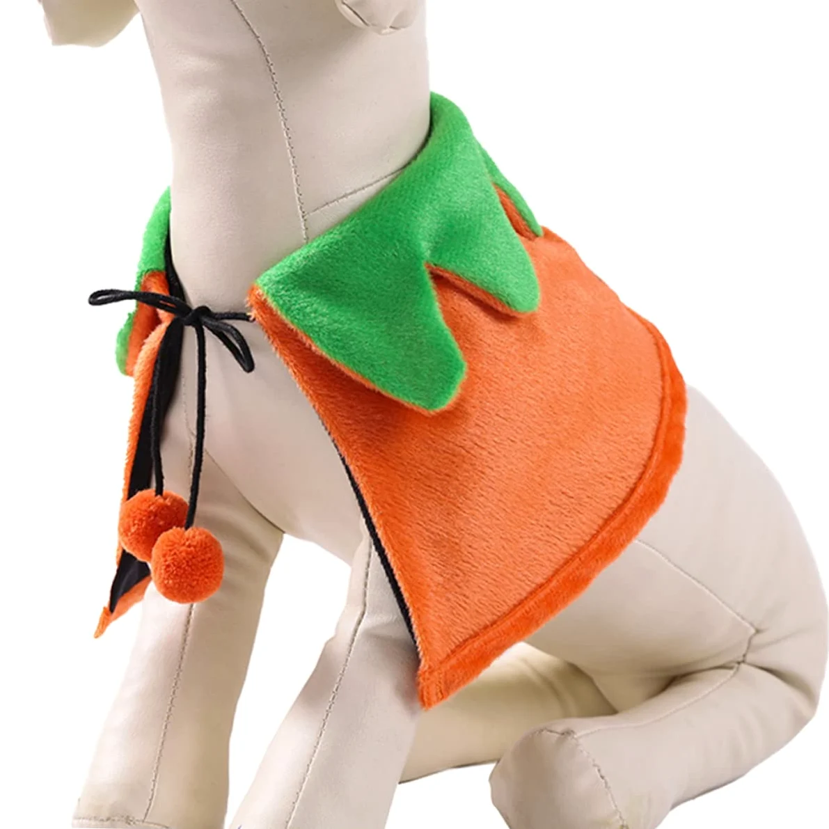 POPETPOP 3Pcs Accessori Per Il Cani Cartoni Animati Decorazione Regali Cat Cape Festival Orange Abbigliamento Decorazioni Divertente Pet Gattino Gatti Doppio Mantello Partito