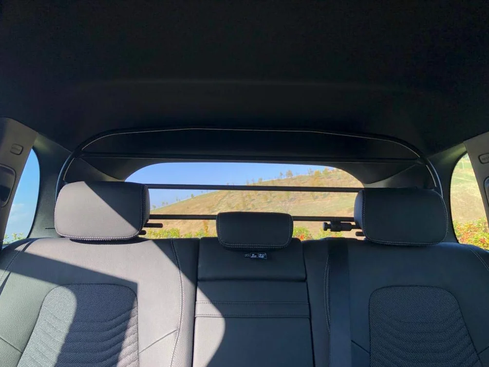ERGOTECH Divisorio Griglia Rete Divisoria per Mercedes GLB, RDA65HBG-S, per Trasporto Cani e Bagagli