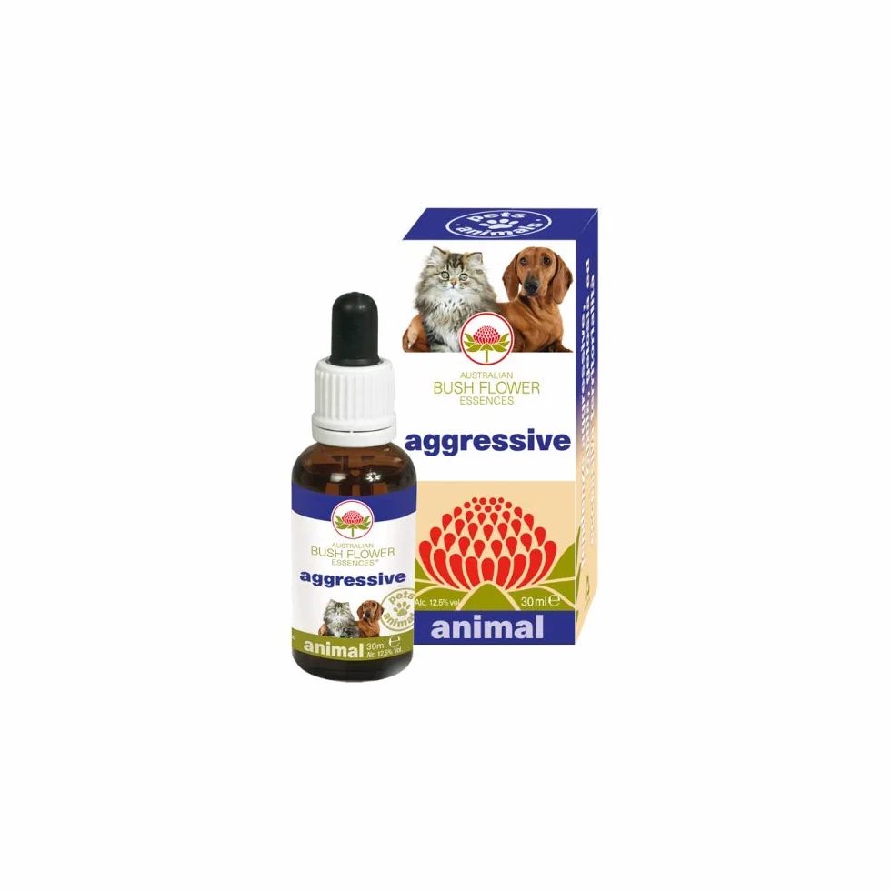 Australian Bush Flower Essences Aggressive 30 ml - Universe Pets
