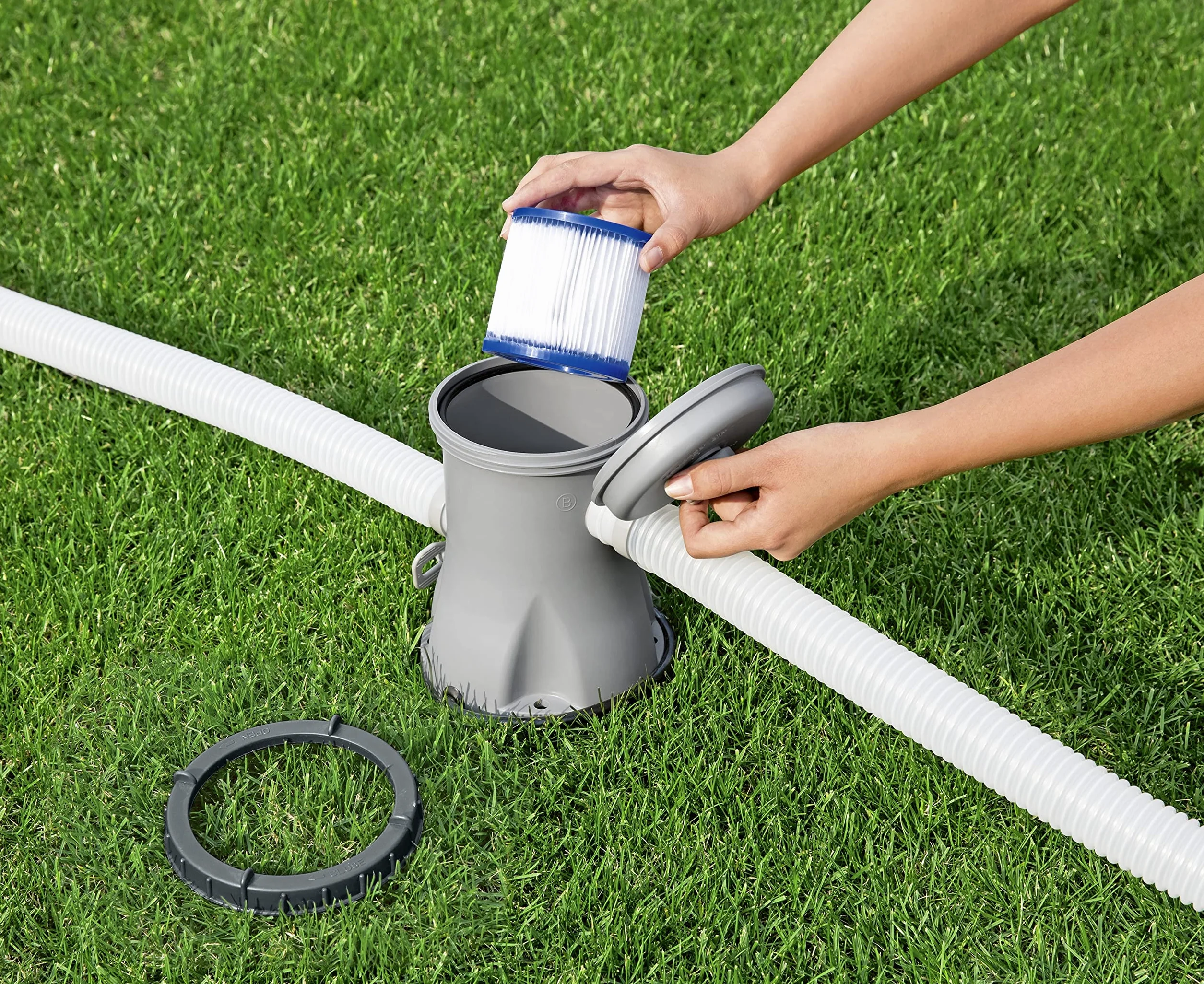 Bestway 38892 Confezione 2 Filtri per Pompa, 58145, Bianco
