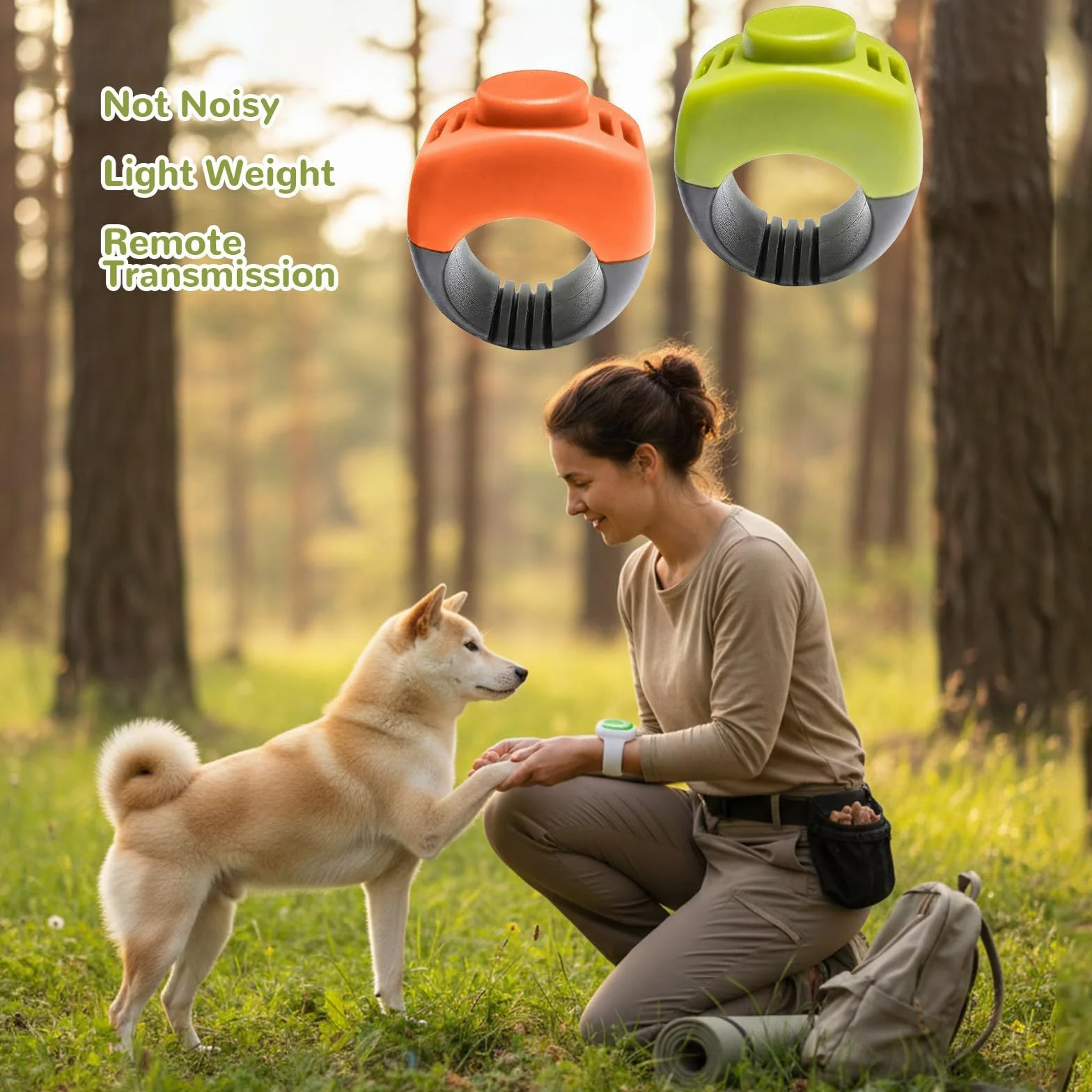 Confezione 4 Clicker per Dita per Cani (19mm/21mm), Pratico Clicker per Addestramento Cane Clicker Cat Clicker Dog per Addestramento di Cani, Gatti E Cavalli, Addestramento al Richiamo