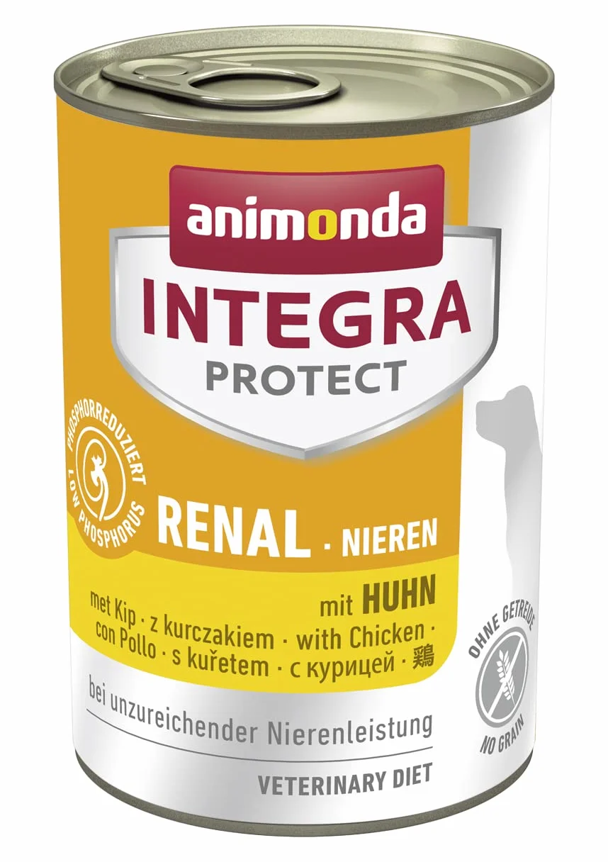 Animonda Integra Protect cibo dietetico per cani insufficienza renale cronica con pollo 6 x 400 g