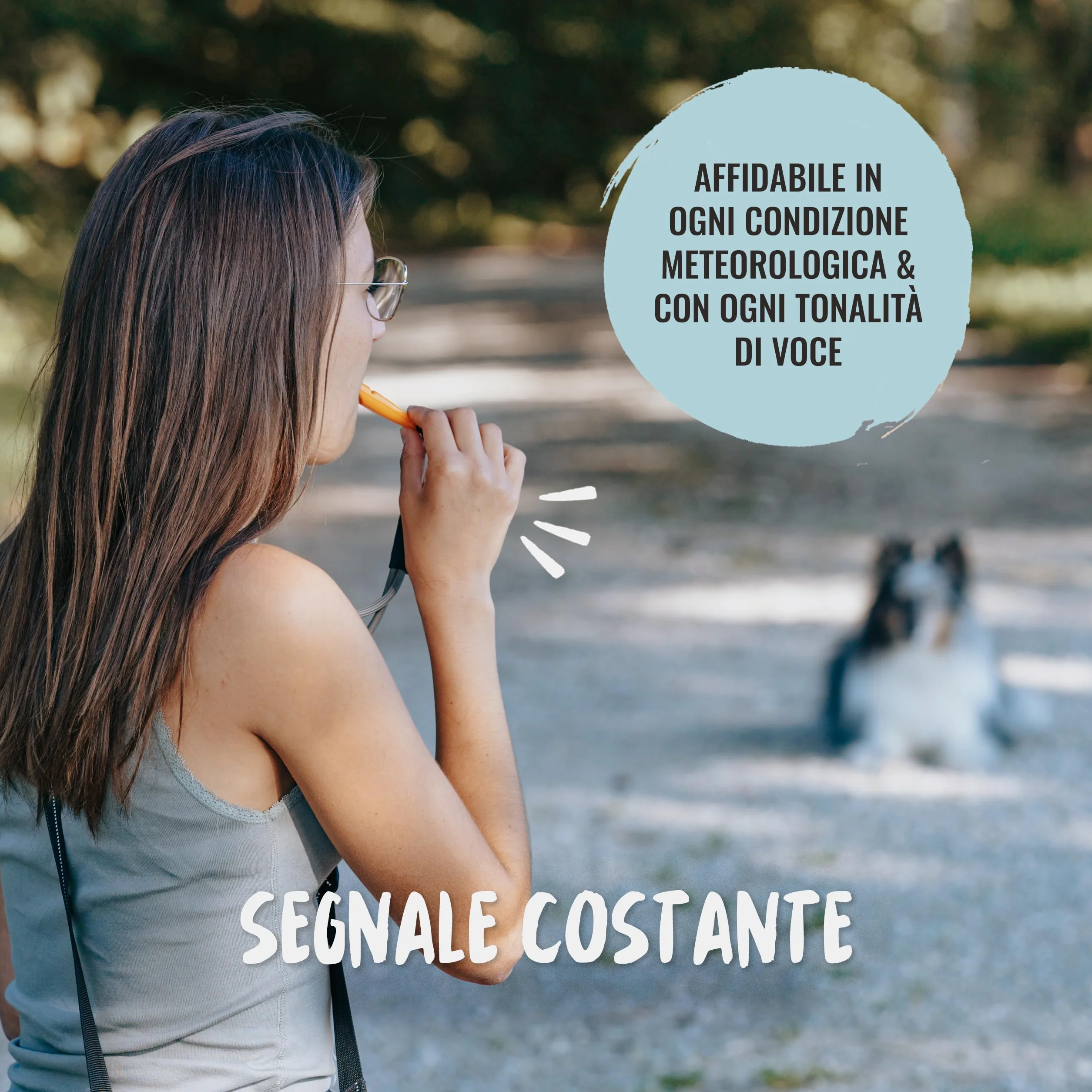 Rudelkönig Fischietto per Cani Richiamo - Fischio per Cani Addestramento Professionale - Fischietto Cani con Cinturino Regolabile