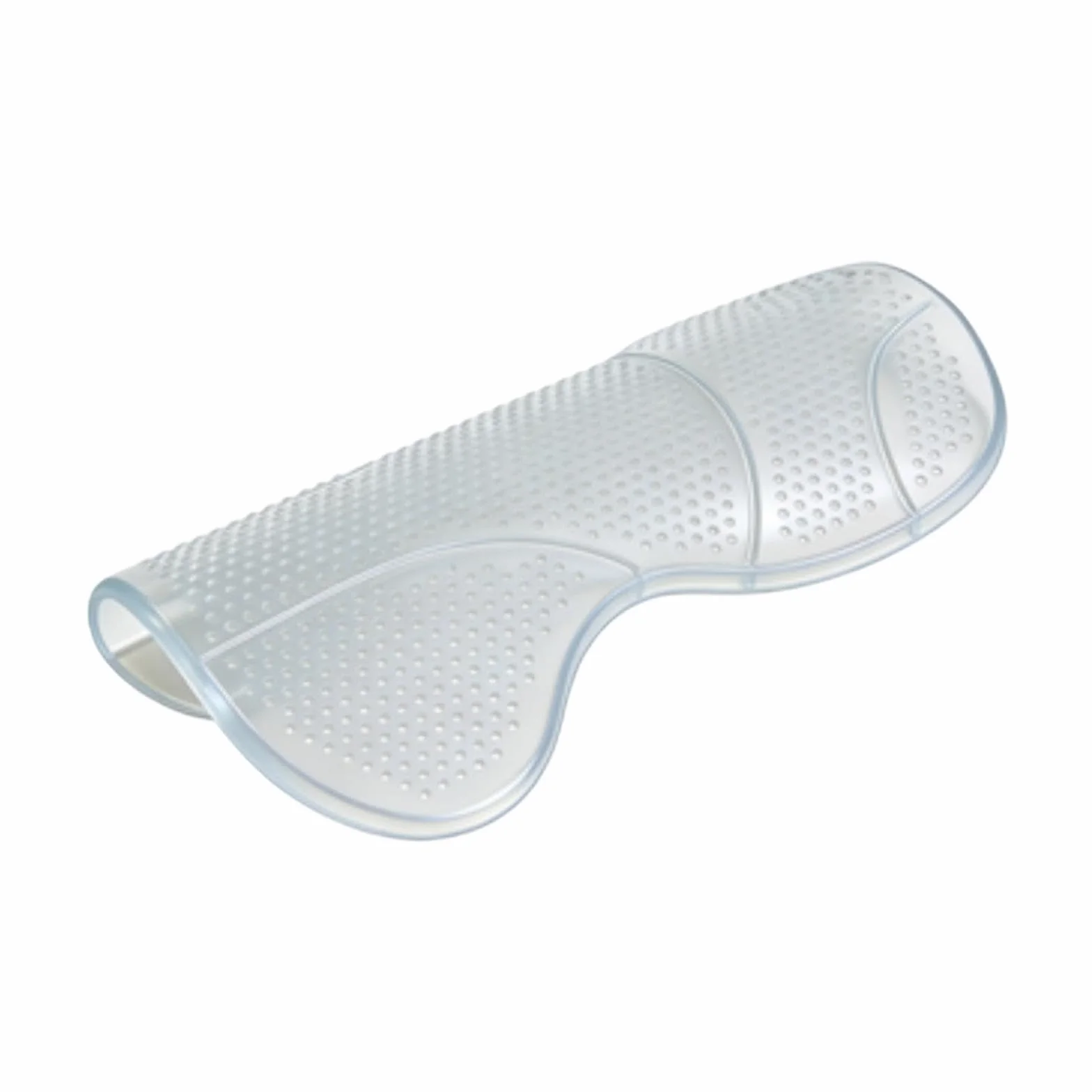 harayaa Sottosella Cavallo Ammortizzante in Gel Silicone Pad Antiscivolo Equitazione Traspirabilità Elevata per Passeggiate Trail Universale per Selle, Bianco Chiaro