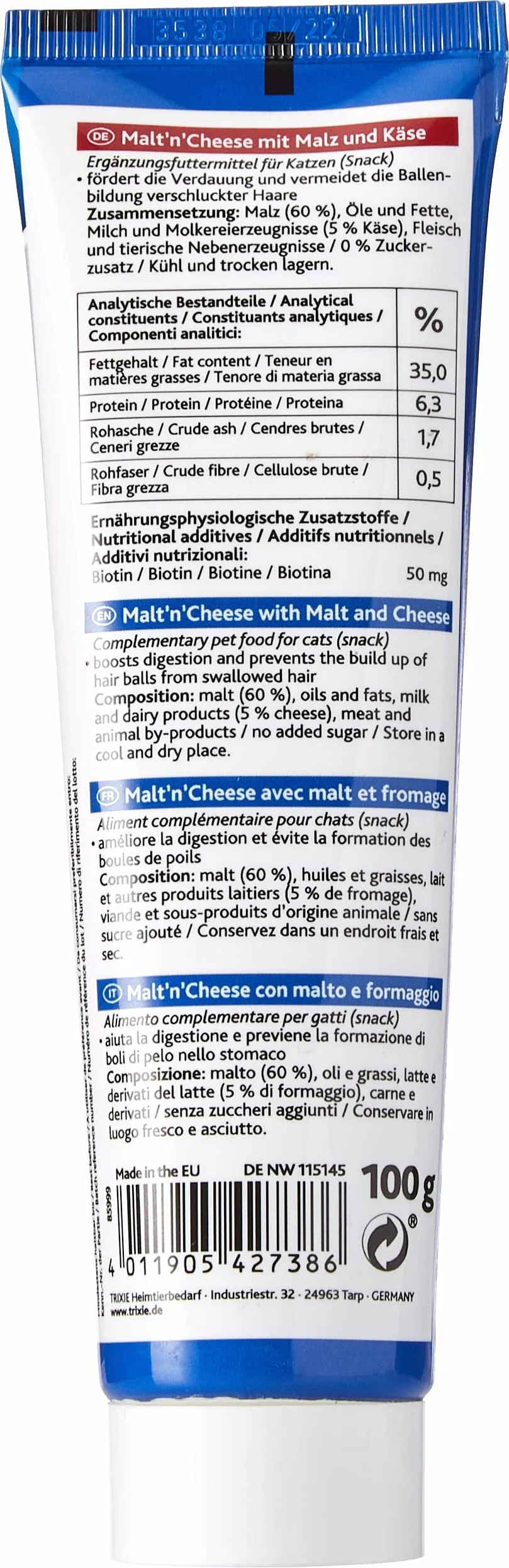 Trixie Malt-n-Cheese, 100 g,