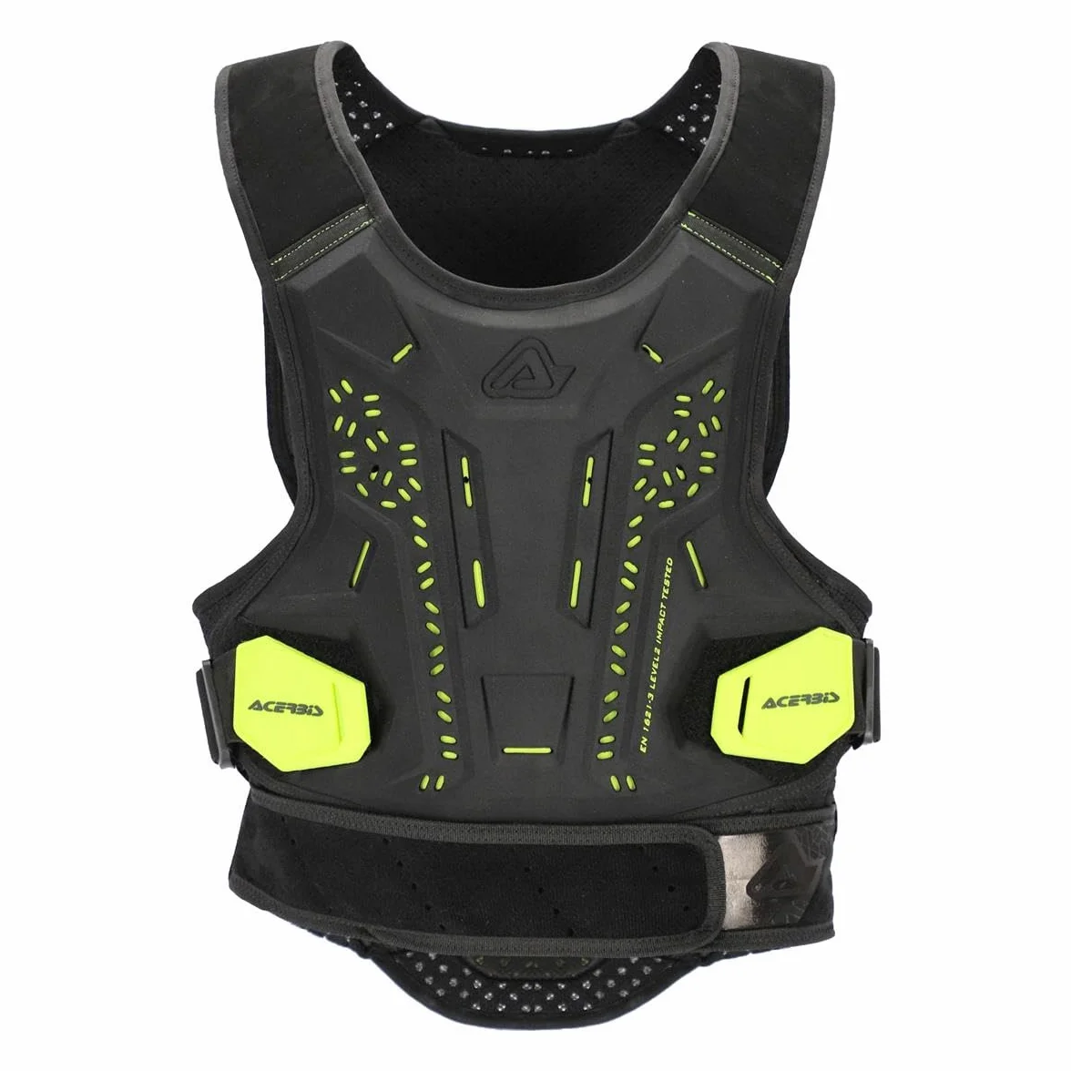 ACERBIS PETTORINA DNA NERO/GIALLO L/XL
