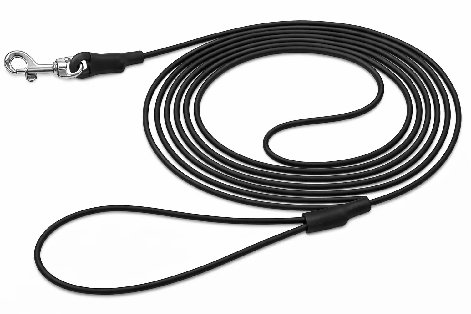 Flamingo Gatto Guinzaglio educativo Caspar Nero 5m 4mm