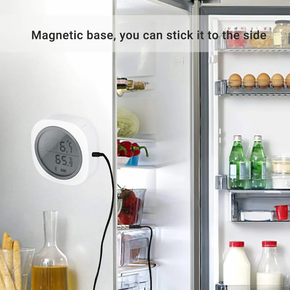 Inkbird IBS-TH1 Plus Bluetooth Termometro e Igrometro Wireless per iOS e Android, Termoigrometro Digitale Misura la Temperatura e l'Umidità per Interni