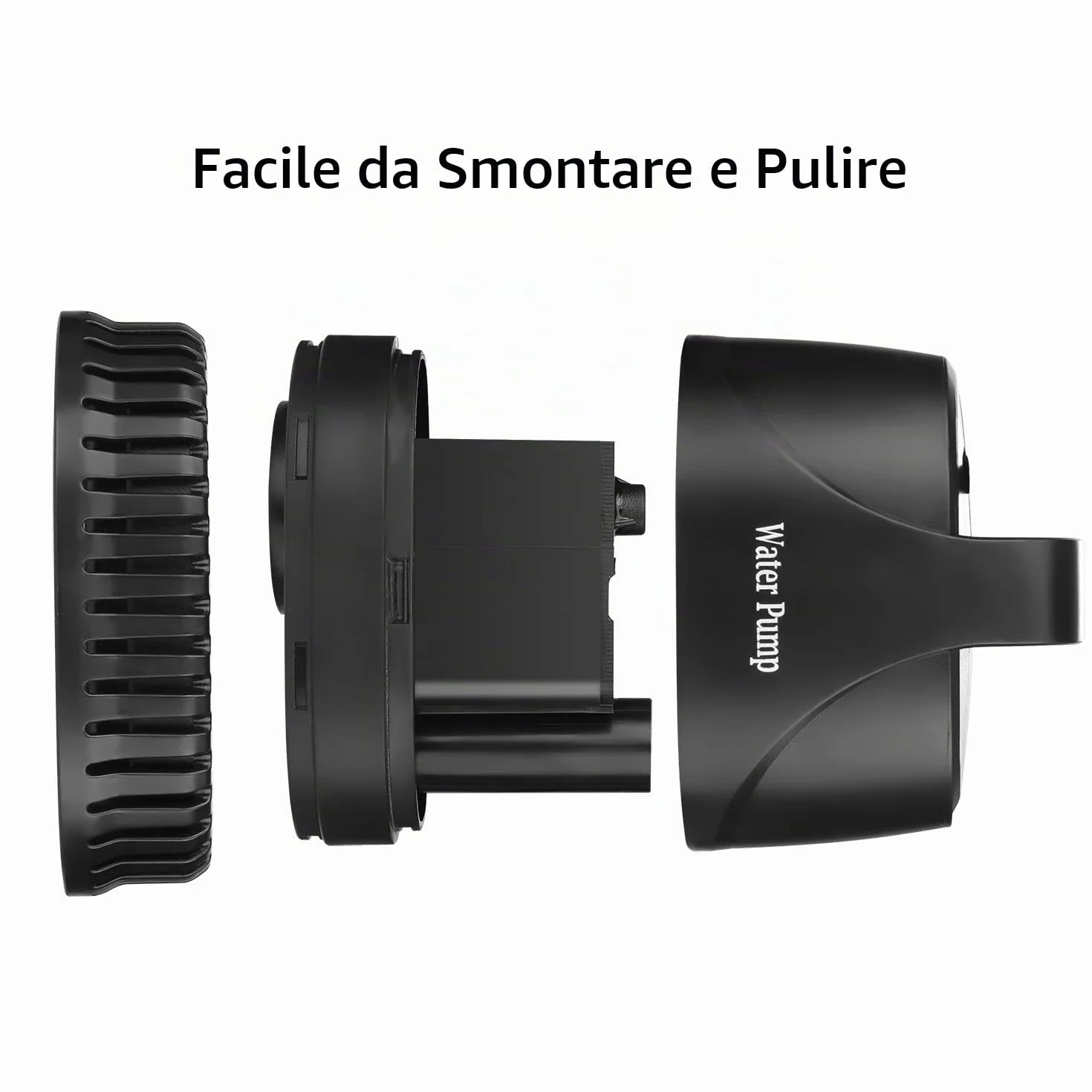 NO.17 Pompa ad Acqua Sommergibile 20W, 1200 L/H Pompa per acquario Pompa per stagno ultra-silenziosa subacquea per stagno, acquario con fontana da giardino
