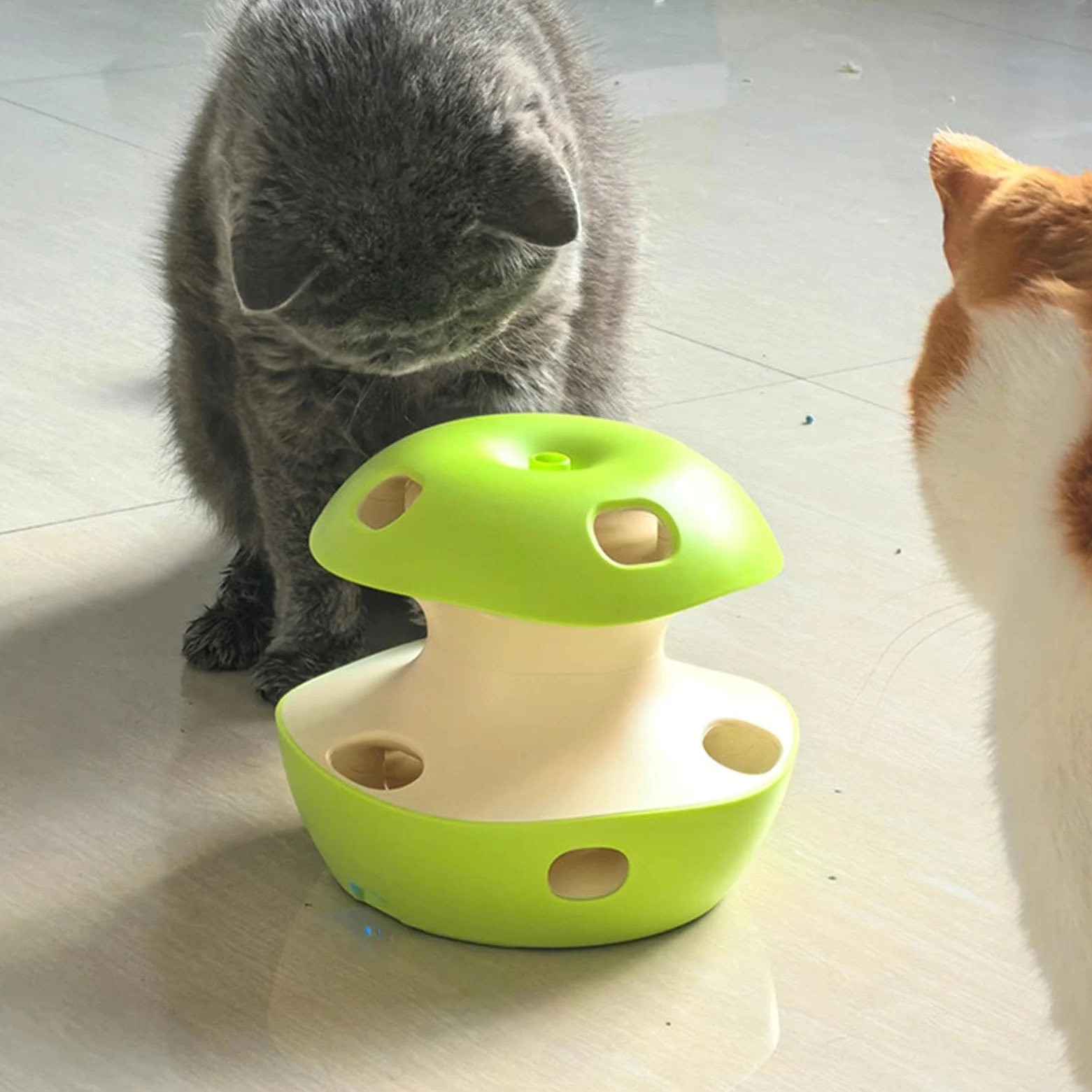 Giocattolo Puzzle per Gatti Giocattolo Enigmistico Interattivo per Gatti | Stimolazione Mentale Animali Domestici per Esercizio Indoor, dallo Stress, Intrattenimento e