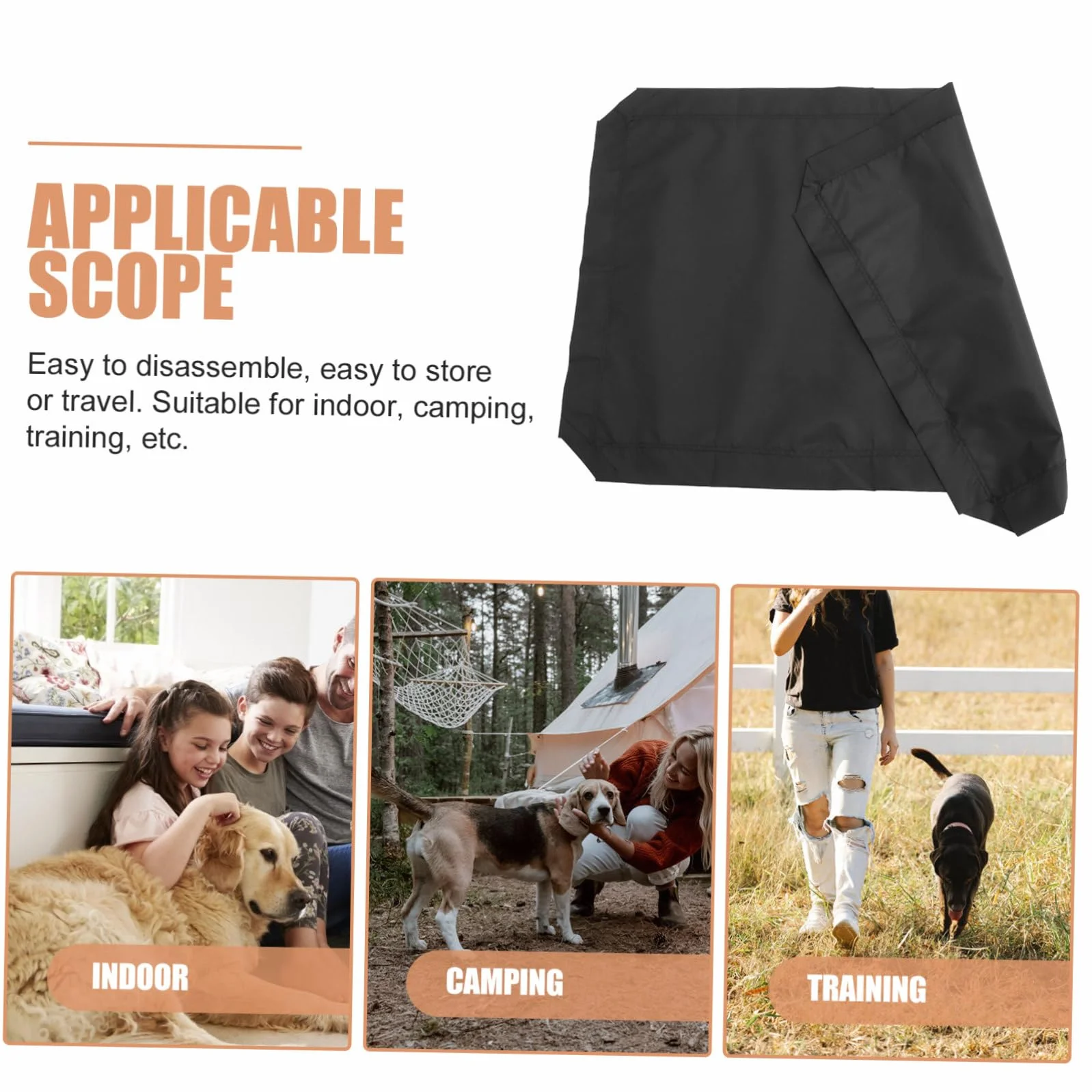 Milisten Copertura Telo Ricambio Letto Rialzato Per Cani Traspirante 42.91X29.53In Letto Per Cuccioli Amaca Staccabile Facile Da Montare Per Interni Esterni