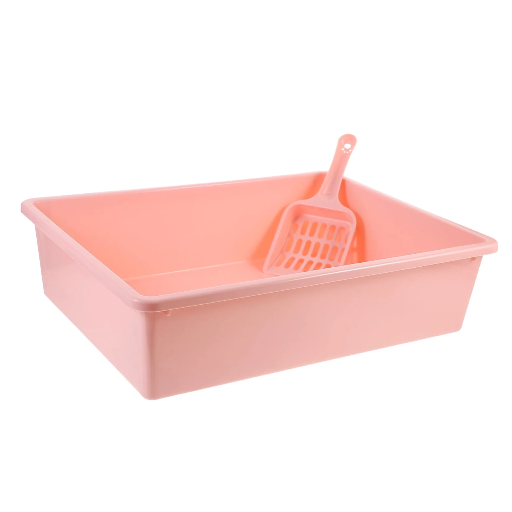 Beavorty 1set Lettiera Per Con Design e Resistente Per Mantenere La Colore Rosa Compatte