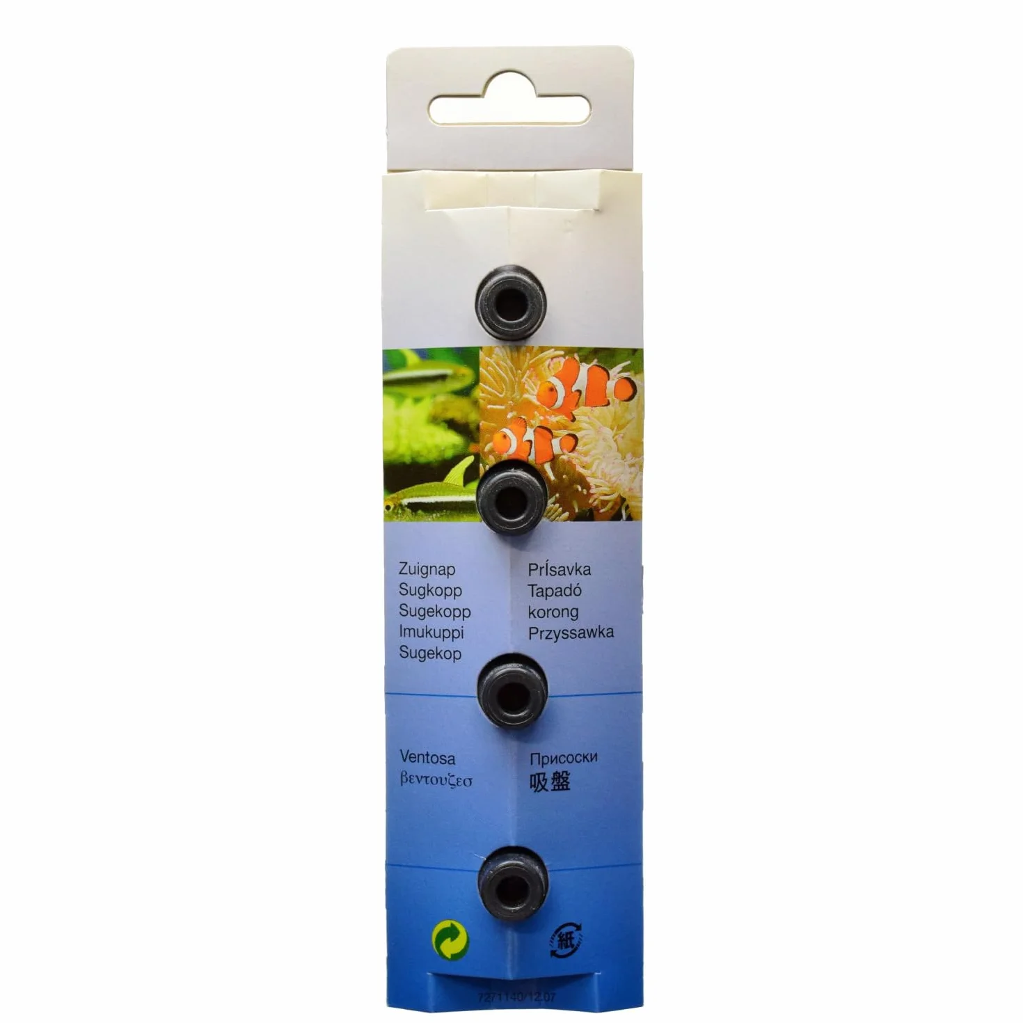Eheim AEH7271100 4-pack ventosa per acquario pompa aria