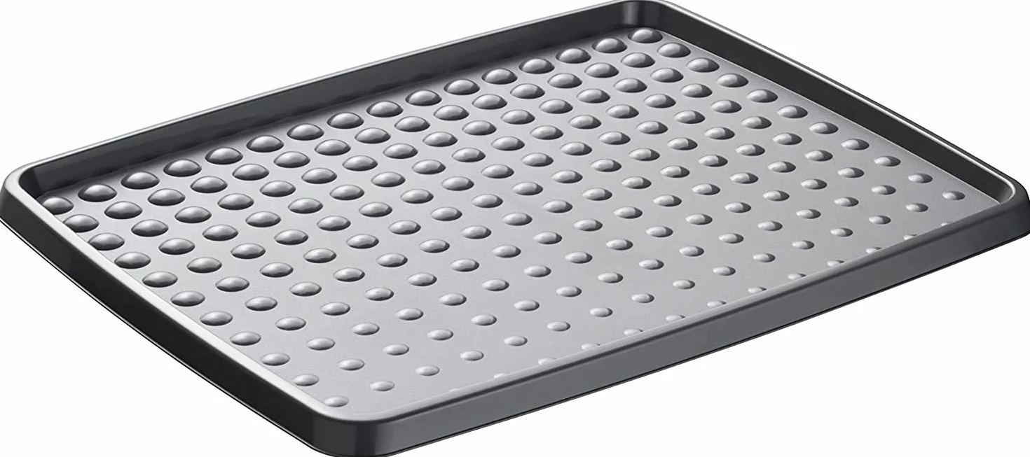 Rotho Drops Portascarpe, Plastica (PP) senza BPA, Nero, 48.0 x 37.0 x 1.8 cm