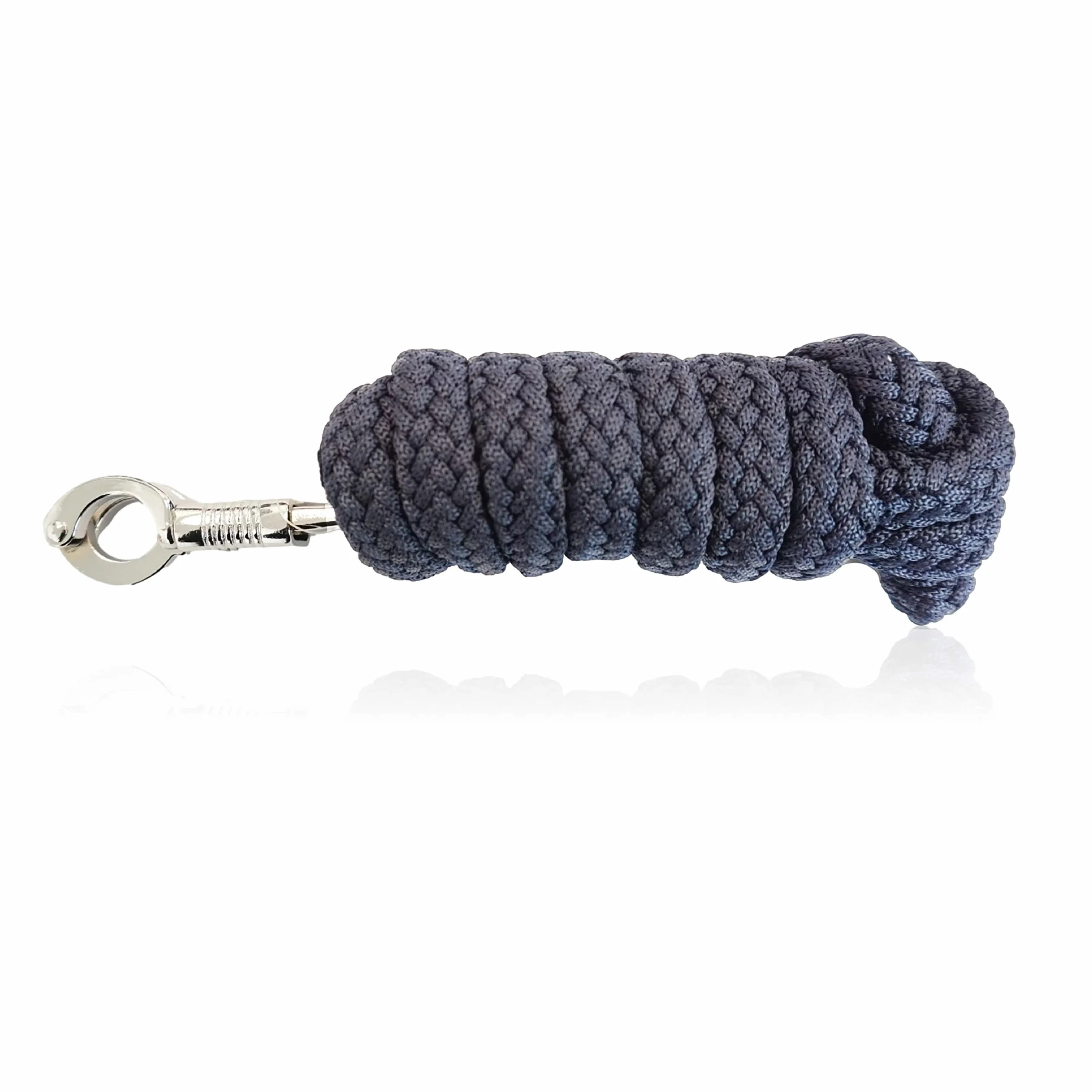 Redini per cavalli Pferdelinis con robusto moschettone antipanico Lunghezza 2m, disponibili in molti colori (Blu Navy)