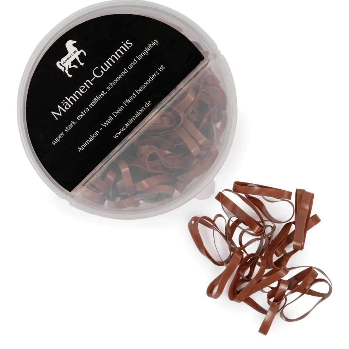 Elastici per criniera in silicone anti-strappo per cavalli Animalon
