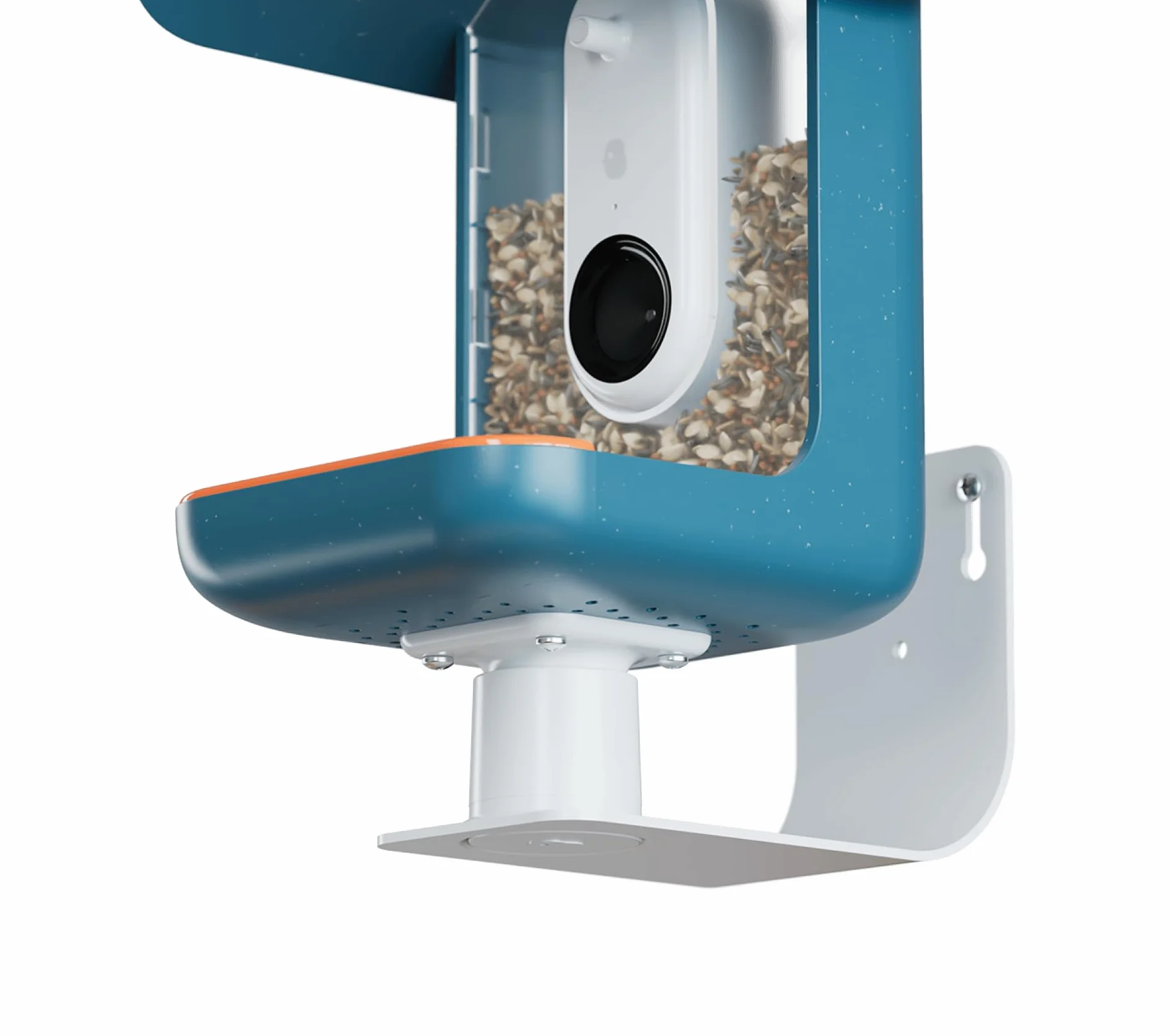 BIRD BUDDY Supporto da parete originale per mangiatoia intelligente per uccelli con fotocamera, girevole 180 gradi