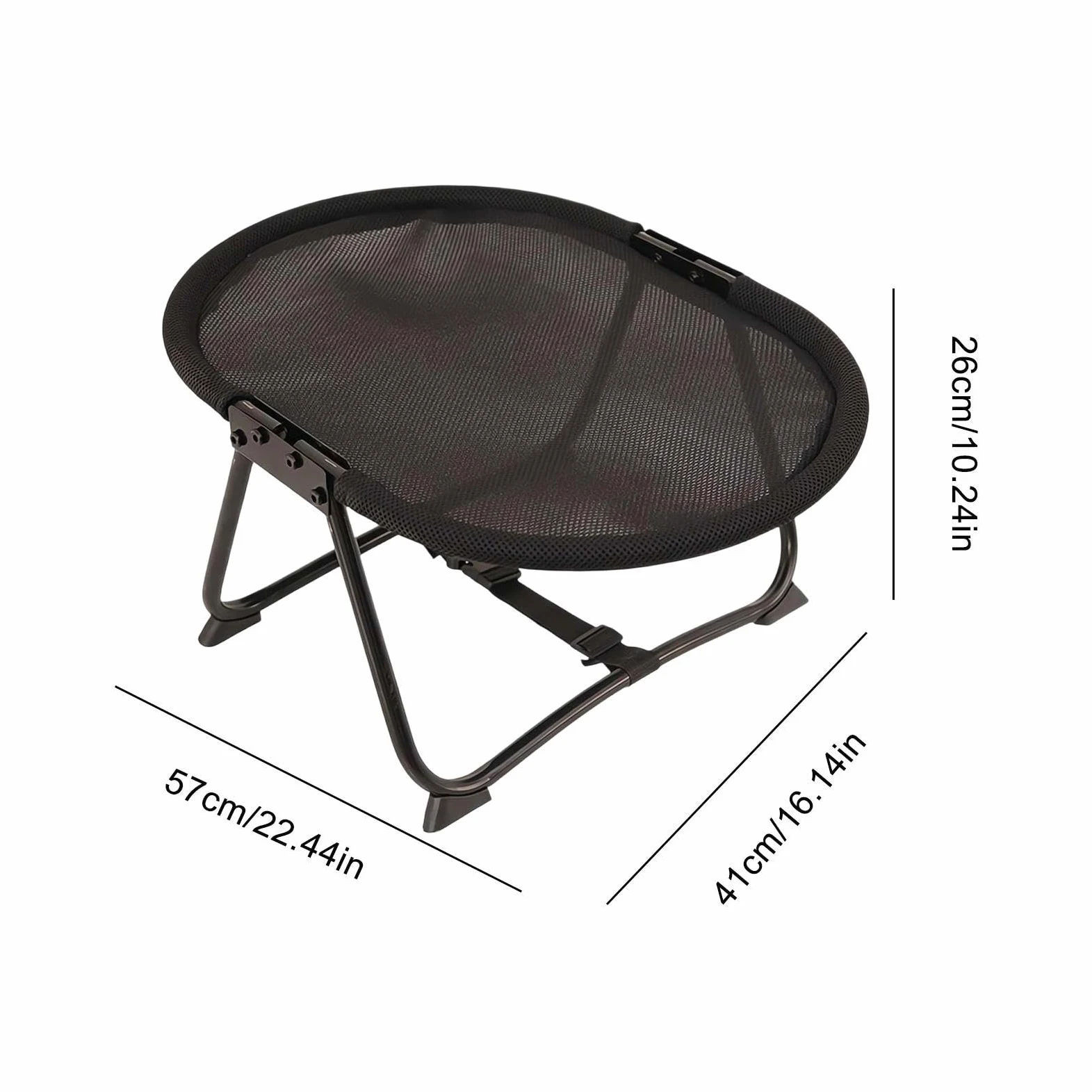 Generico Rialzato per Cani Tappetino Pieghevole Traspirante | Rialzato Pieghevole Per Animali Da Esterno Adatto A Cuccioli, , , Interno, Casa, Giardino, Viaggio, Campeggio, Spiaggia,