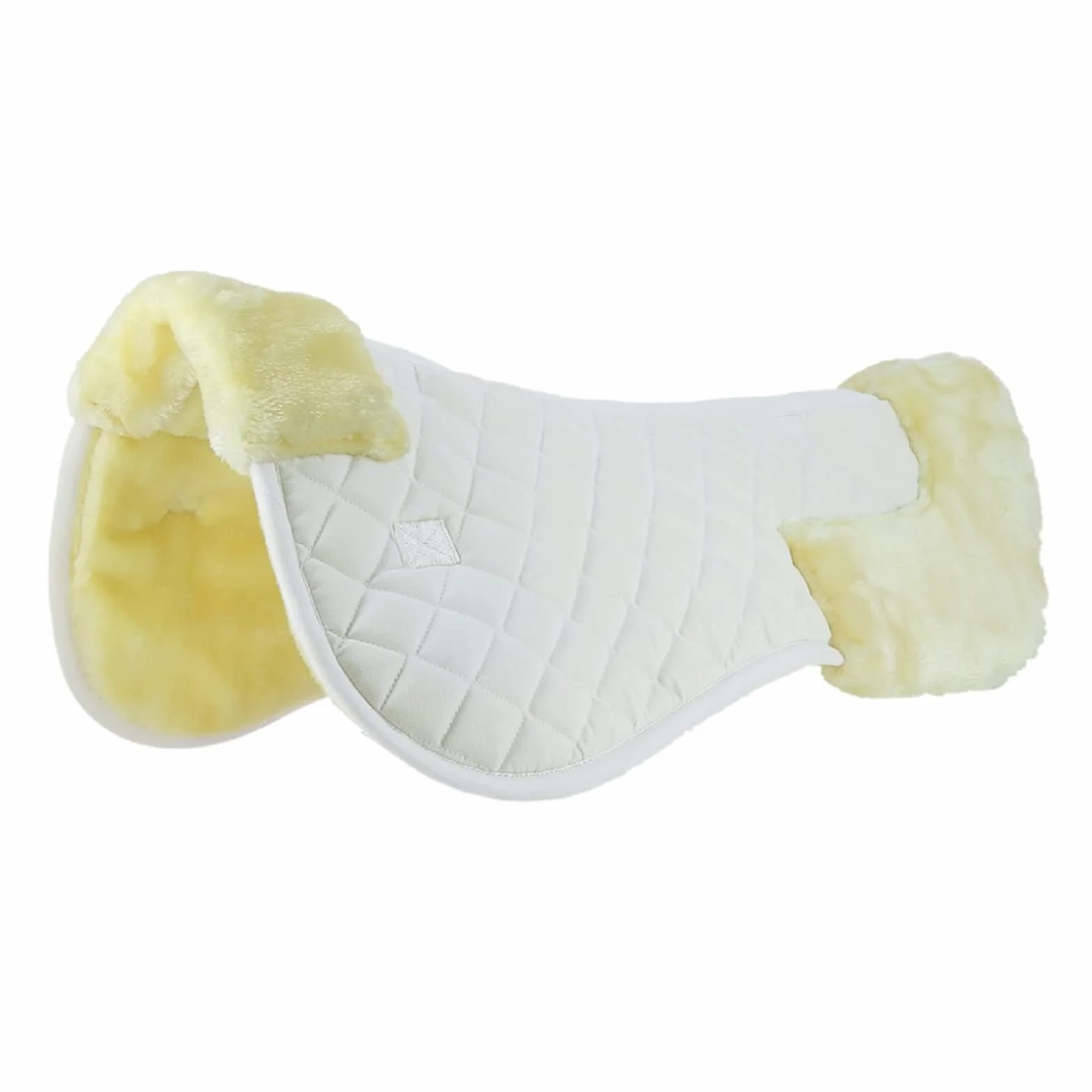 Ammortizzatore posteriore RIDING WORLD equitazione pony (PONEY, Bianco)