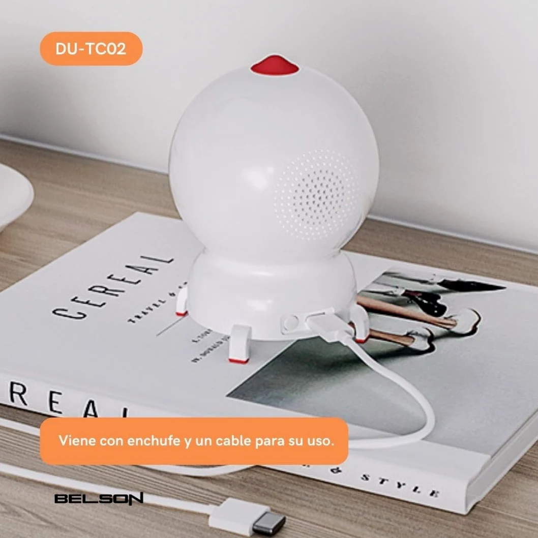Belson DU-TC02 Giocattolo interattivo per gatti | Laser a infrarossi con controllo manuale | Collegato al tuo smartphone tramite app | Modalità di gioco automatico