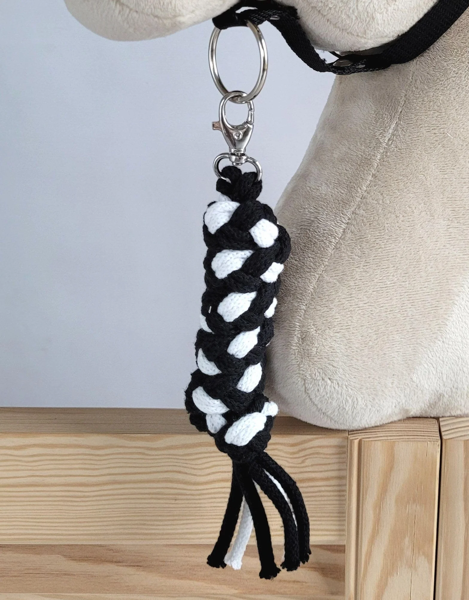 Hobby Horse Horse Cravatta - Bianco e Nero