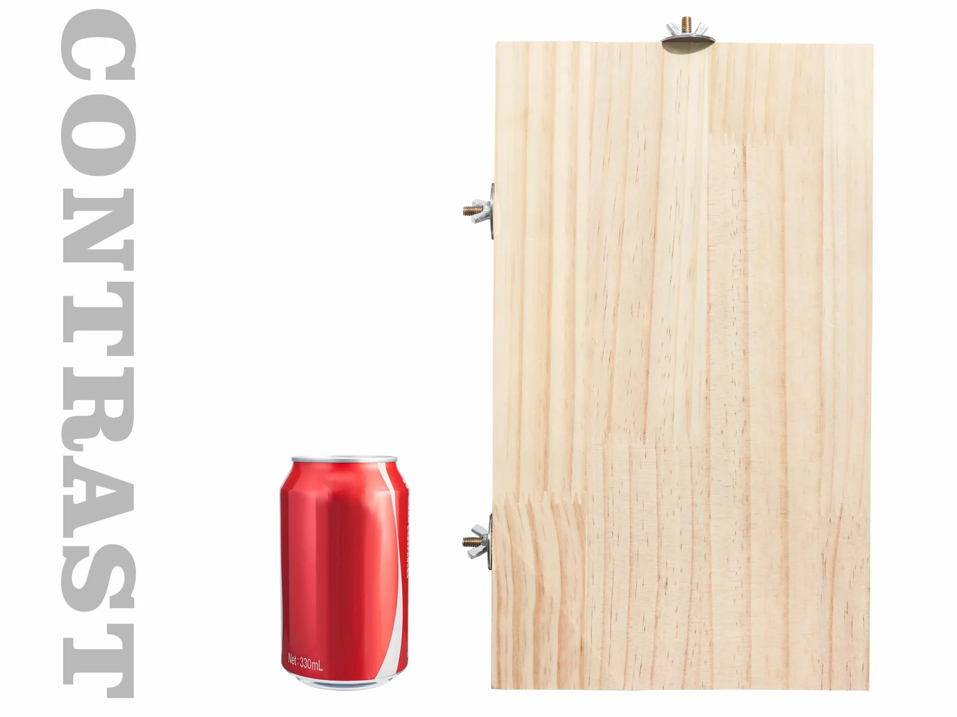 Piattaforma per Uccelli di Grandi Dimensioni 35 x 20 cm, Piattaforma in Legno Naturale per Arrampicata, Accessori per Gabbie di Piccoli Animali adatti a Pappagalli, Cocorite, Cacatua, Ratti, Criceti