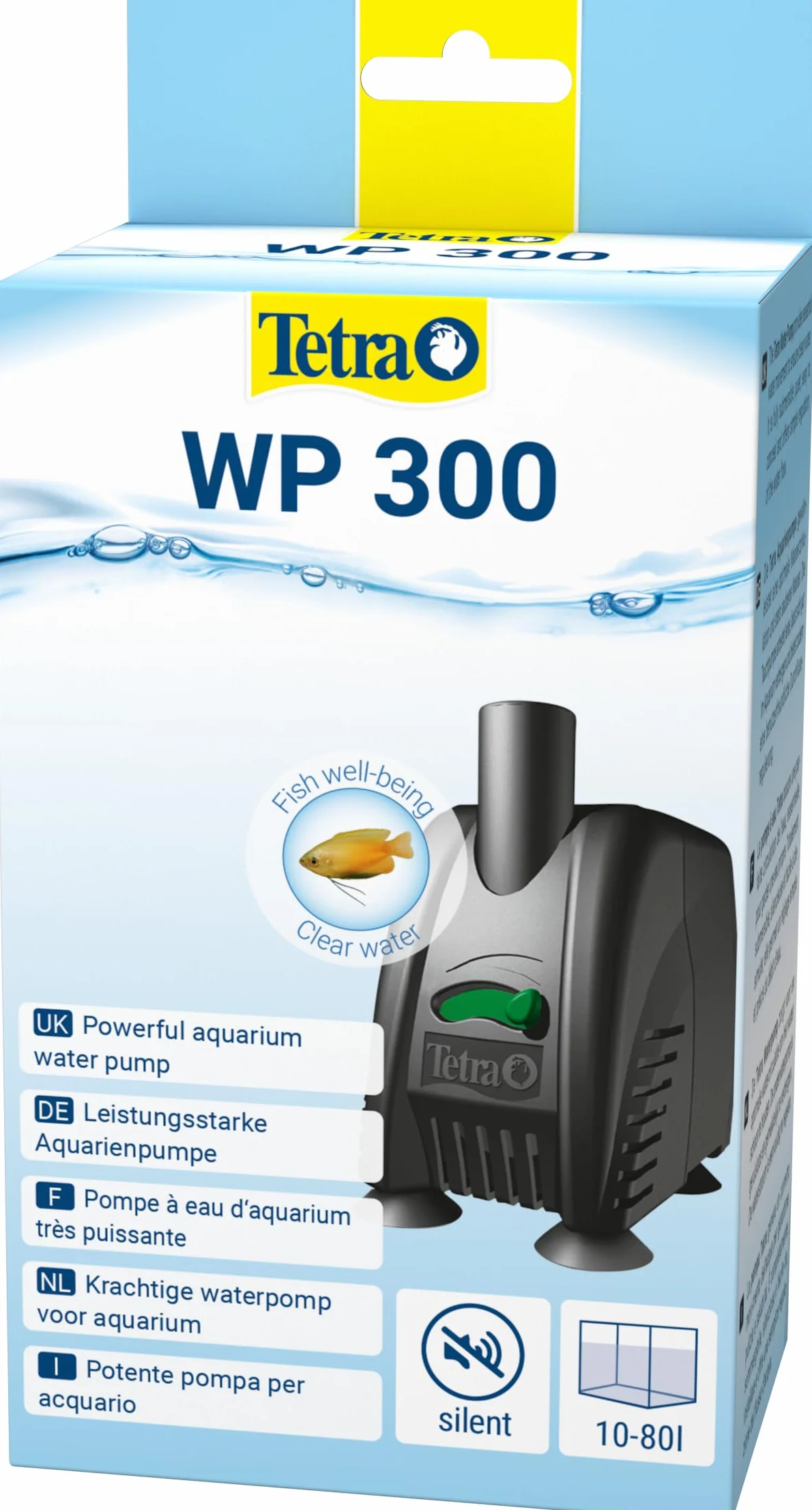 Tetra WP Pompa per Acquari di 10-80 L