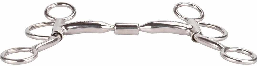 Equinate Morso western Billy Allen Bit con Shanks in acciaio inox, 12,5 cm