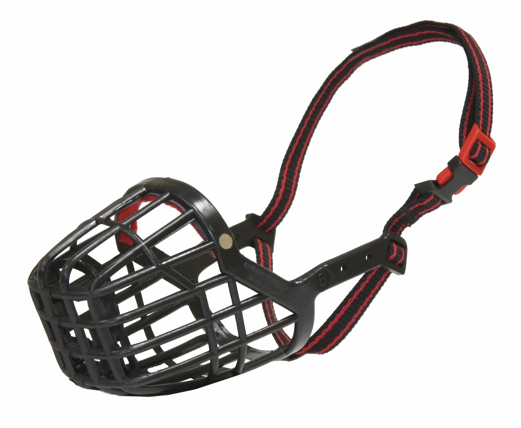 Croci Museruola cane, Museruola Cane Regolabile, Cestino per il viso in plastica Contro Morsi, Antiabbaio, 65 CM