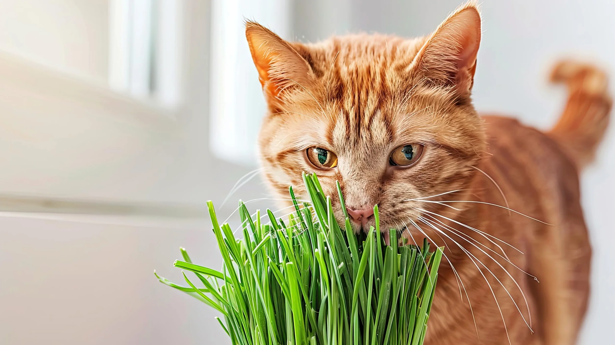VANDAS Erba per Gatti – Pianta in Vaso 14 cm | Pronta al Consumo | Naturale e Sicura Senza Pesticidi | Uso Interno ed Esterno (3)