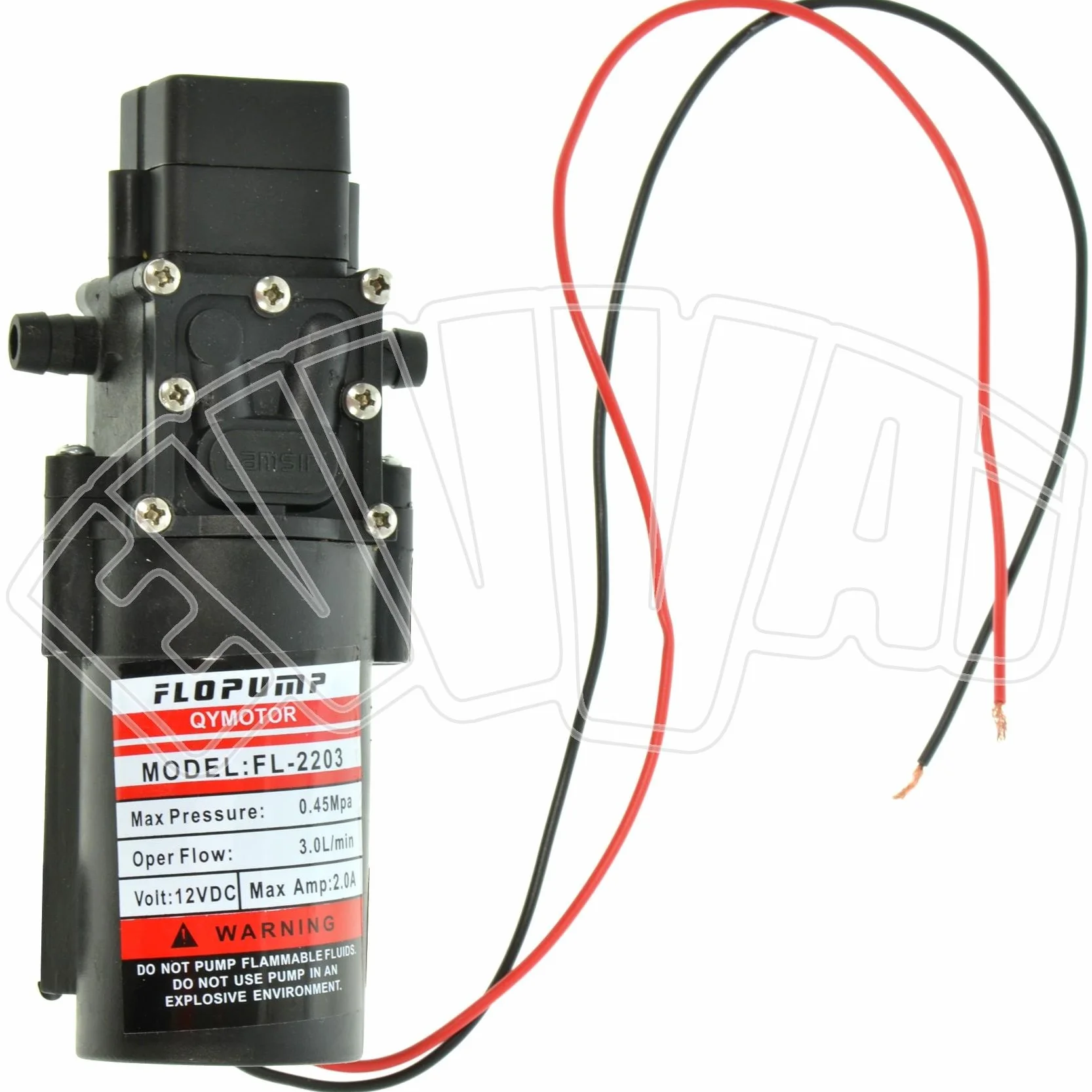 GRUPPO POMPA CON MOTORE CILLI PER POMPA A ZAINO SPALLEGGIATA A BATTERIA 16LT