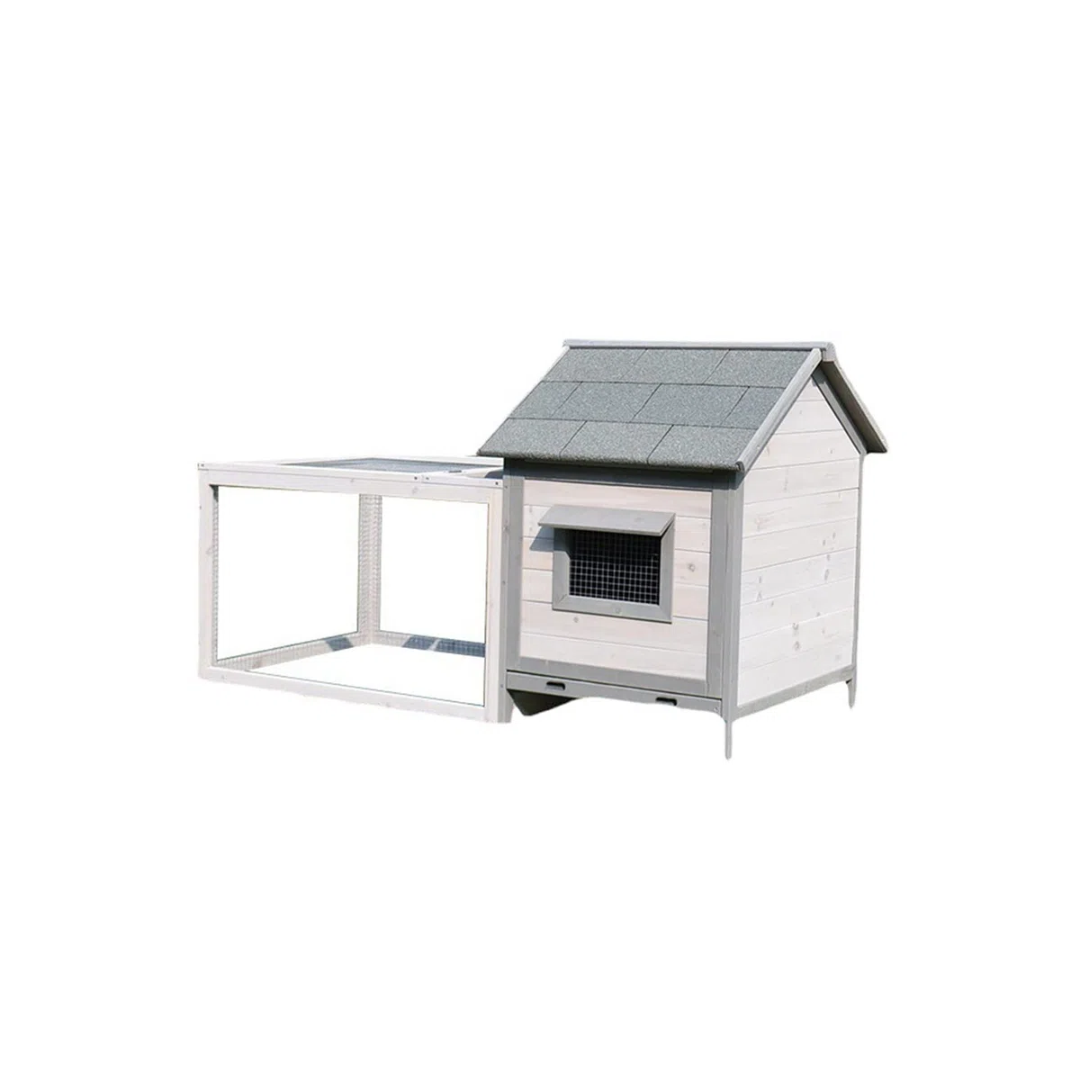 LOWLIU Casa del Gatto Gabbia di Coniglio Nido di Coniglio casa Tenda canile Gabbia for Gatti Gabbia for Uccelli Anti Villa Nido di Pollo for Uso Interno ed Esterno Gabbia per Gatti