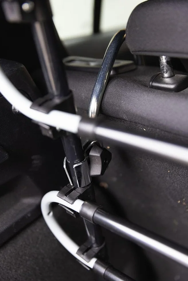 Start Griglia Divisoria Baule Auto per Cani, Regolabile in Altezza e Larghezza,Sicura per Trasportare Animali Domestici, Resistente Metallo, Facile da Installare per SUV, Station Wagon e Utilitarie