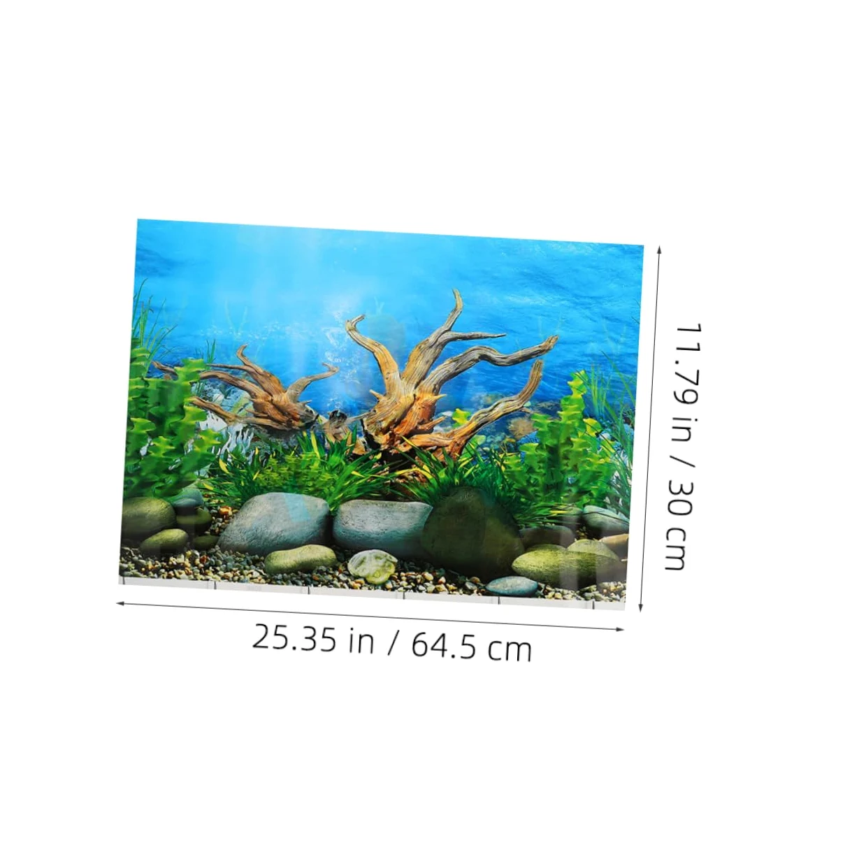 Toyvian 4 Pezzi Sfondo del Serbatoio del Pesce pianta Lo Sfondo dell'acquario Si aggrappa Acquatico impostore sfondi di Decorazioni per acquari Decorazione del Serbatoio del Pesce Vinile
