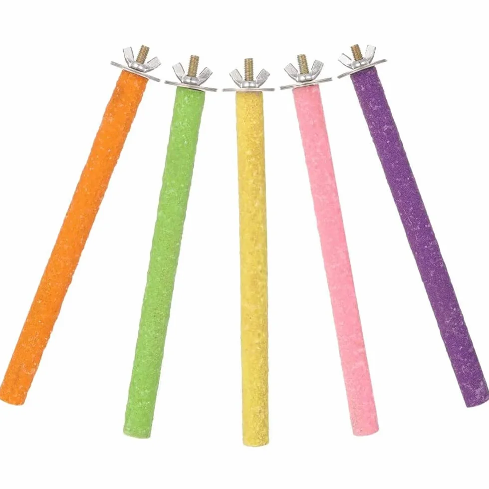 5 Pezzi Posatoi Pappagalli, Trespolo Per Pappagalli, Posatoi Per Uccelli Gabbia Per Uccelli, Per Uccelli, Posatoio Per Uccelli Giocattolo, Per Uccello Domestico Piattaformaper Pappagalli, Fringuelli