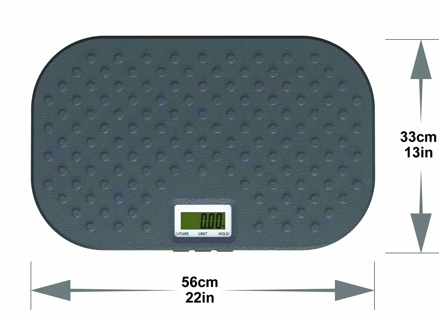 i-pouch Digital Electronic Pet Cat Dog Vet Veterinary Scale Weight Scales 40Kg 56 * 33cm piattaforma larga 10g precisione