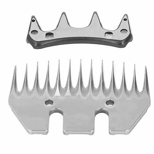 Lame di Ricambio per Cesoie Pecore 13 Denti Acciaio Alto Carbonio 7mm 2 Pezzi