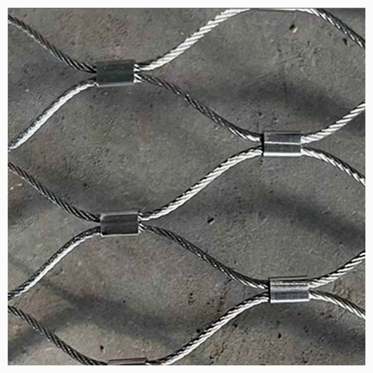 CHENWMZ Rete di Sicurezza in Acciaio Inossidabile 304 per Balcone, Piante rampicanti, Recinzione, Scale, Rete Metallica, 10 cm/2 mm, Gabbia per Zoo, 1,5 x 30 m