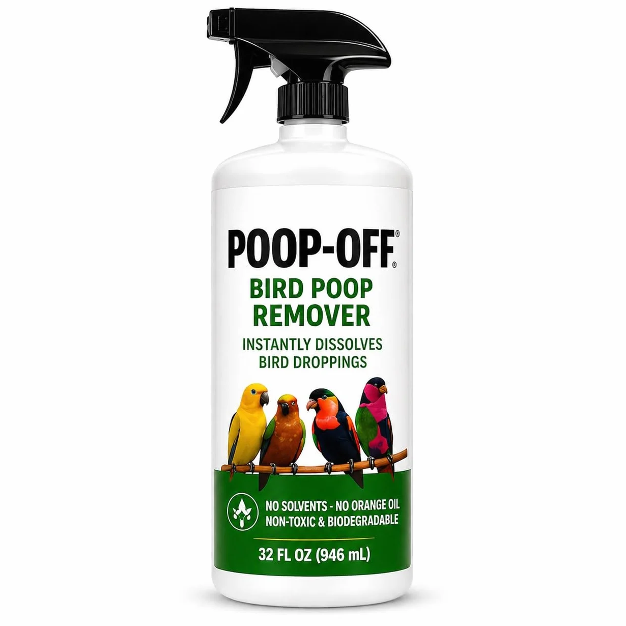 Poop-Off Bird Coop Remover Spruzzatore, 32 Once