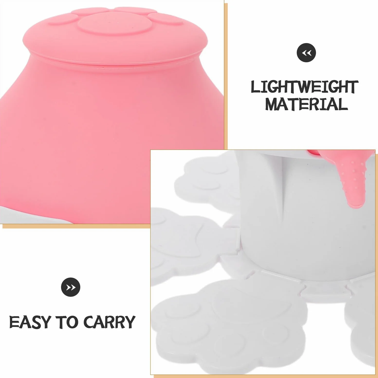 TOYANDONA Biberon per Gattini e Cuccioli Regolabile in Altezza Alimentazione Naturale in Silicone Leggero Set per Allattamento e Abbeveraggio Multiplo per Animali Domestici Giovani