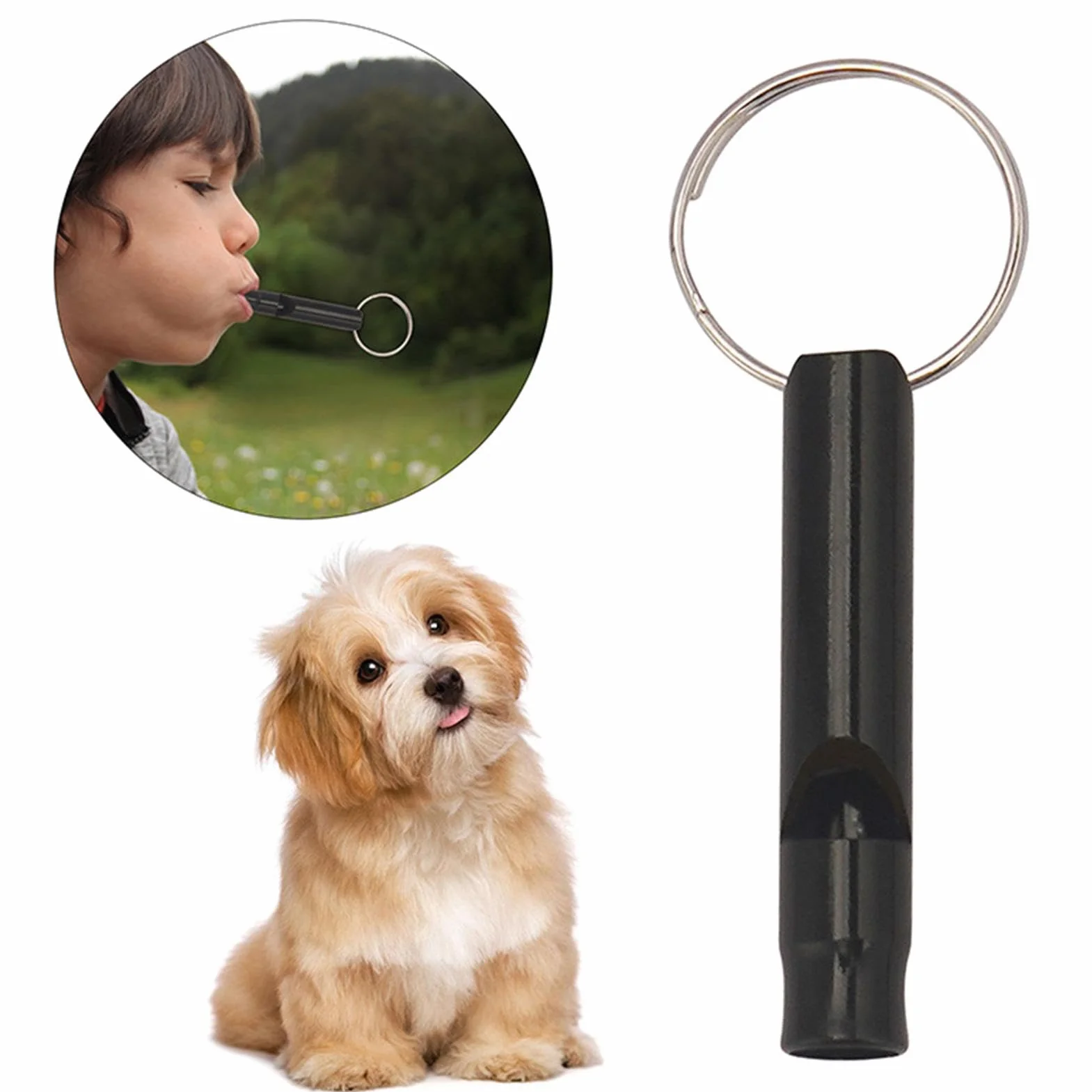 Fischietto per Cani per Smettere di abbaiare, Fischietto per addestramento Cani da richiamare - Fischio di richiamo per Cani con Strumento ad ultrasuoni antiabbaio Regolabile,Aiuta Il