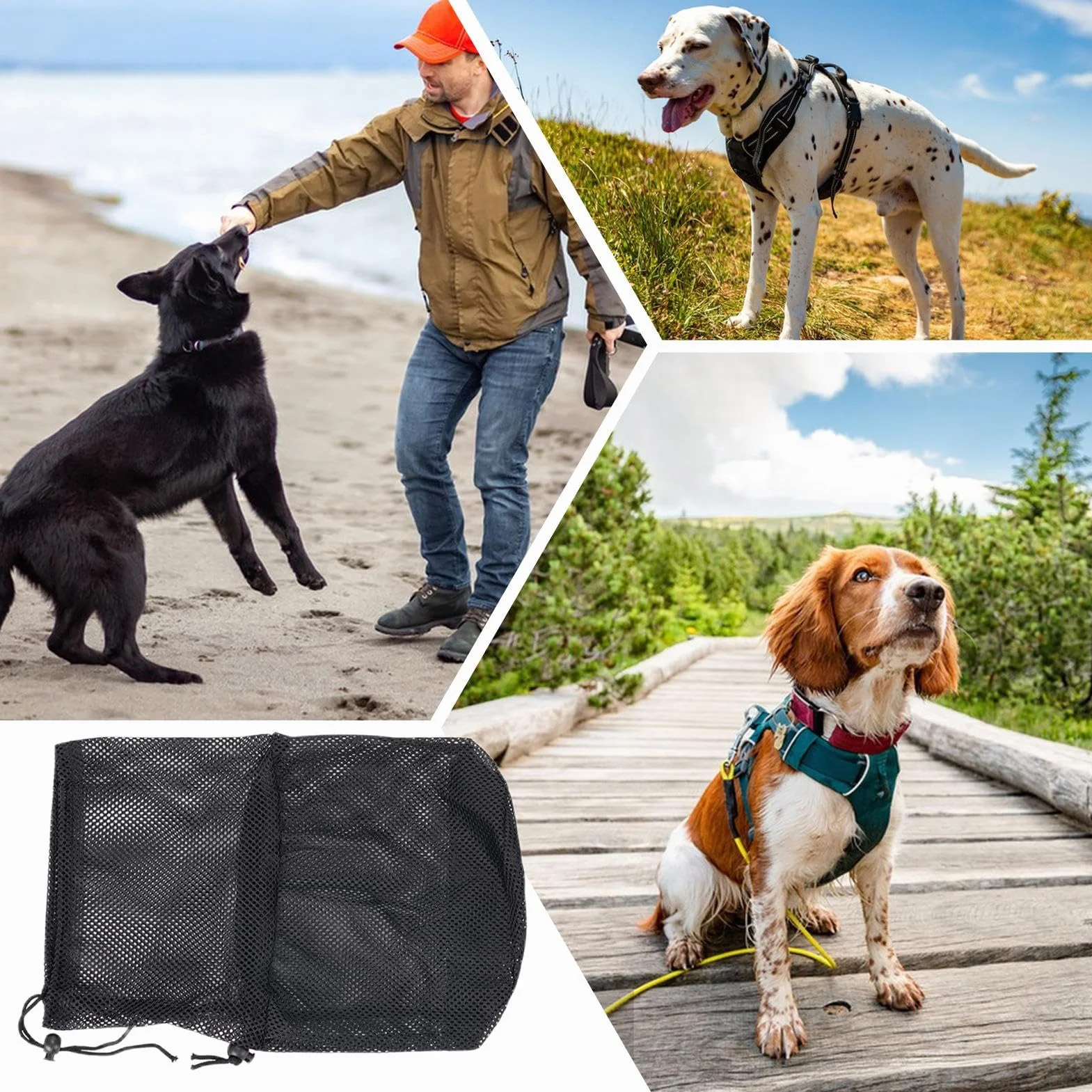 Proteggi Faccia Per Cani,Copricapo Protettivo Sicuro per e Spine | Museruola Leggera in Rete con Regolazione per Escursionismo Trekking e Prati