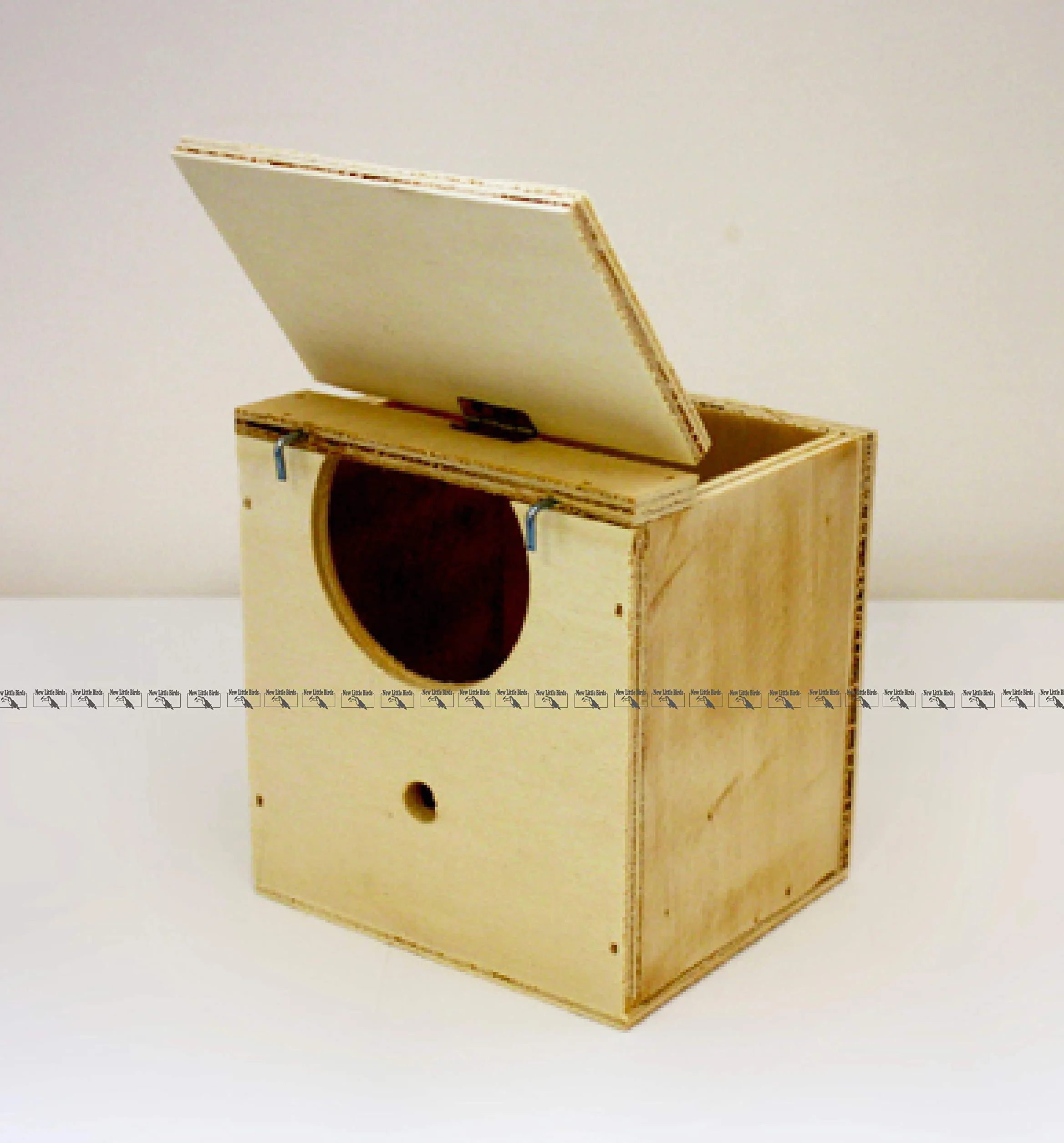 Nido per DIAMANTINO in Legno - NLB - 12,5 x 11,5 x 10 cm