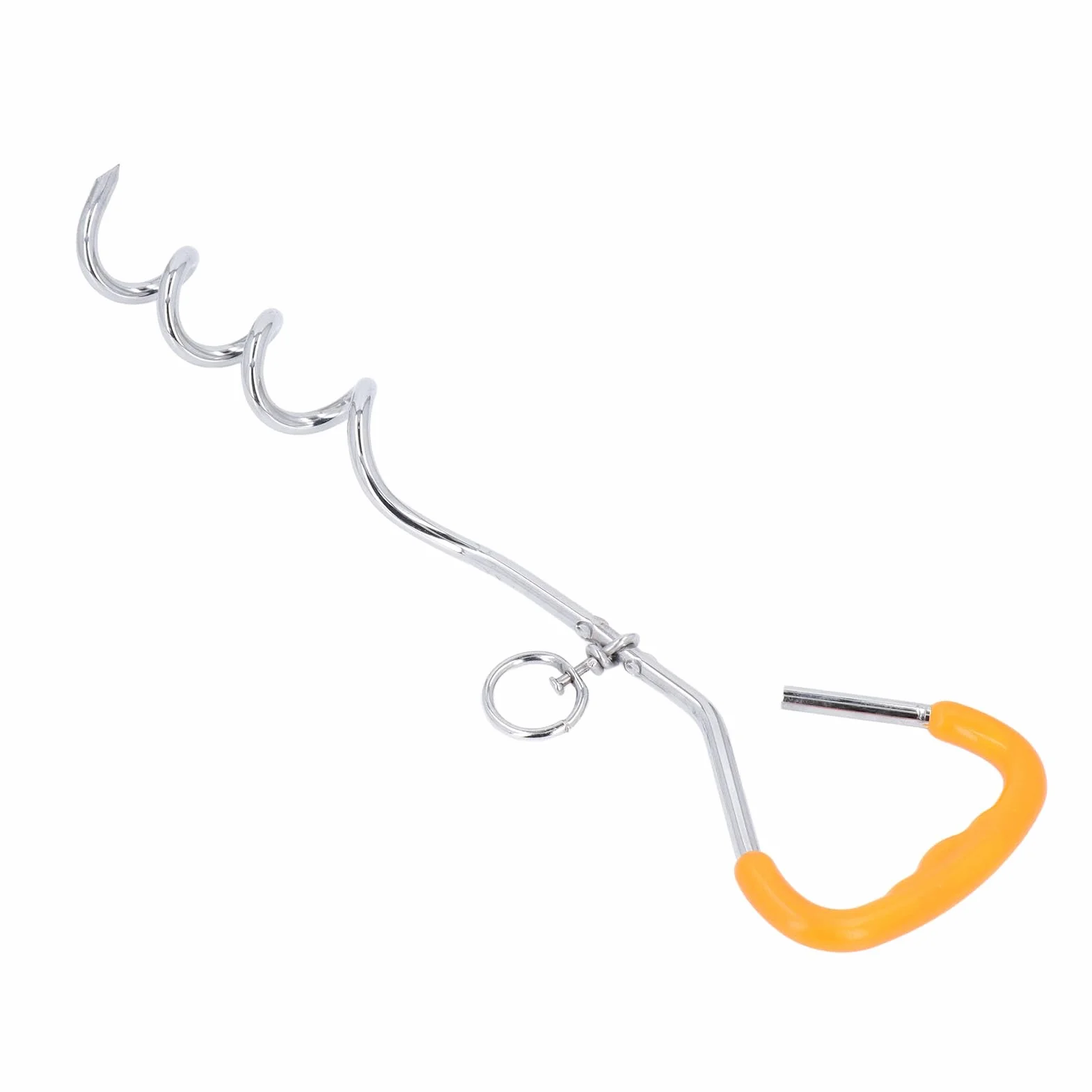 PASTO DEL CANE, CAVO CAVI CAVI DOGO COMPUTTO COMPUTTO FORMA MULIFUNZIONE PER CAMPIO PER CAMPAGGIO OUTDOOR (5mmx10m 0.2inx32.8ft Hook in lega di zinco a)
