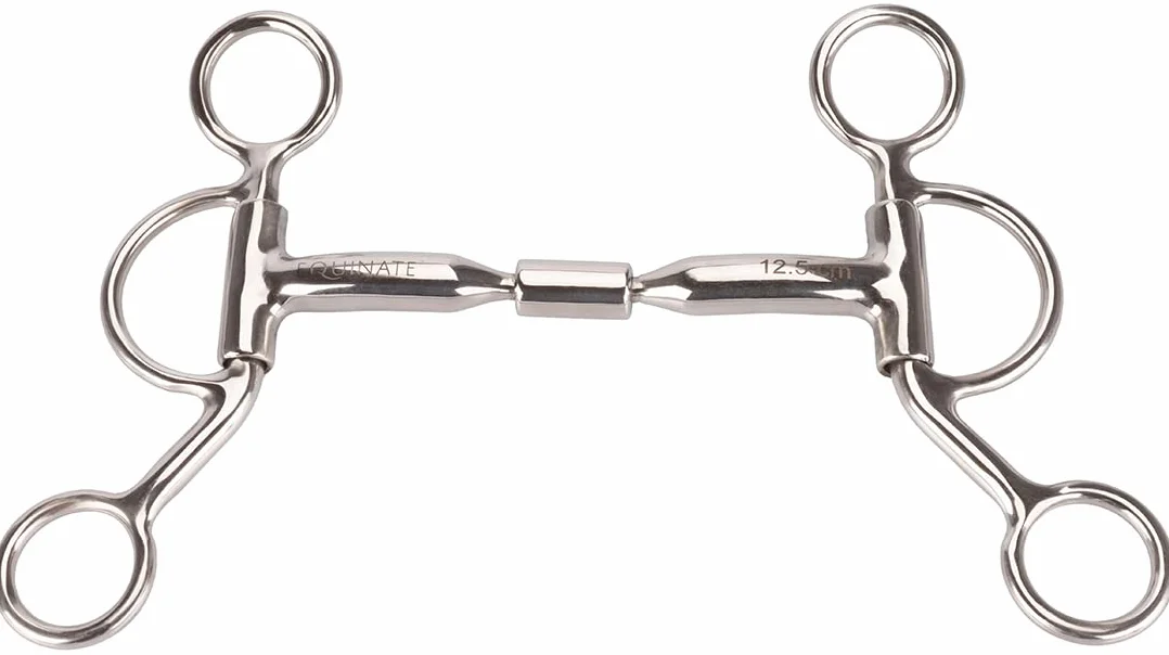Equinate Morso western Billy Allen Bit con Shanks in acciaio inox, 12,5 cm