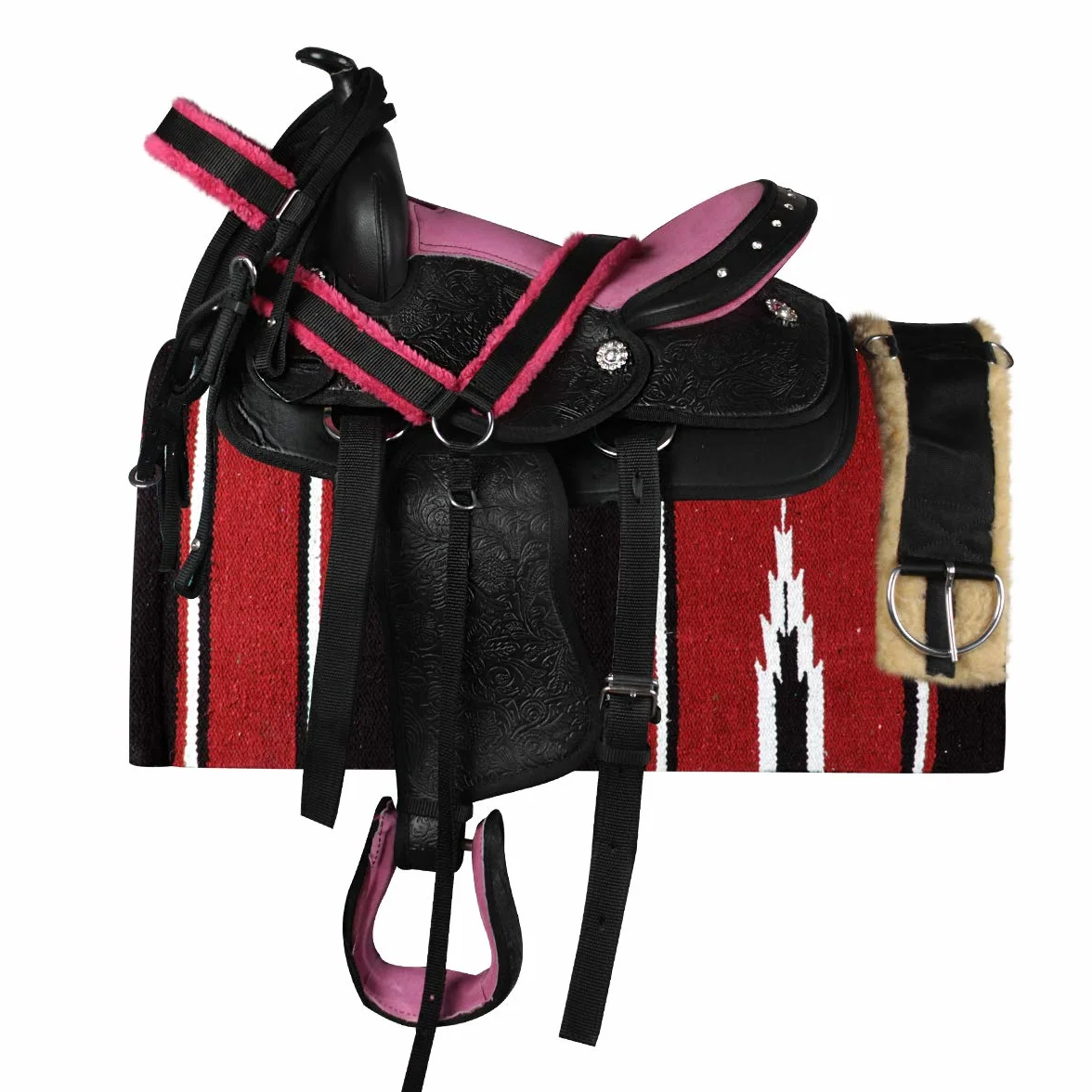 Silver Star Sella Western New Gen Pony Completa